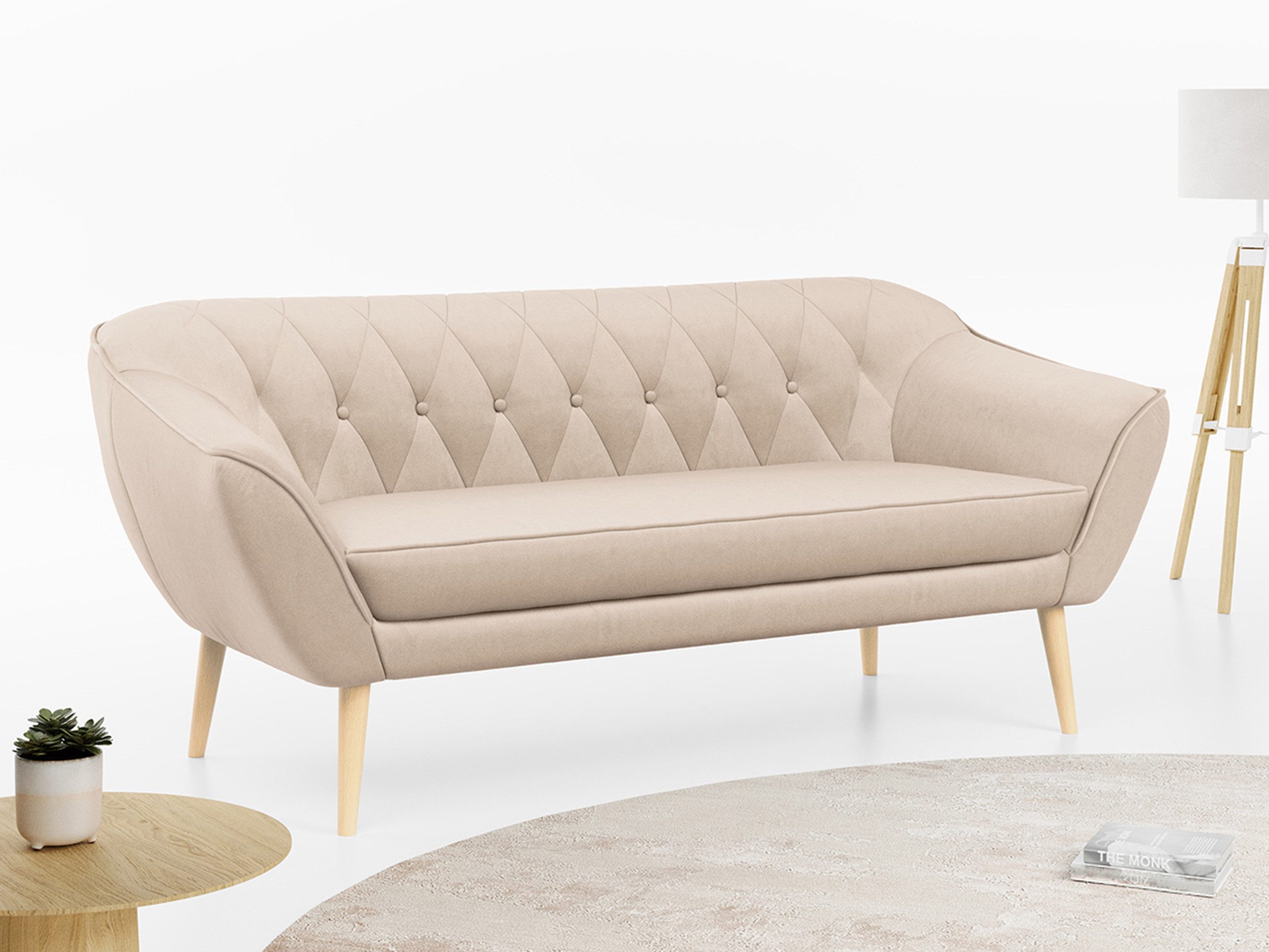 MKS MÖBEL Sofa PIRS-3 Sitzer, Set, günstig online kaufen