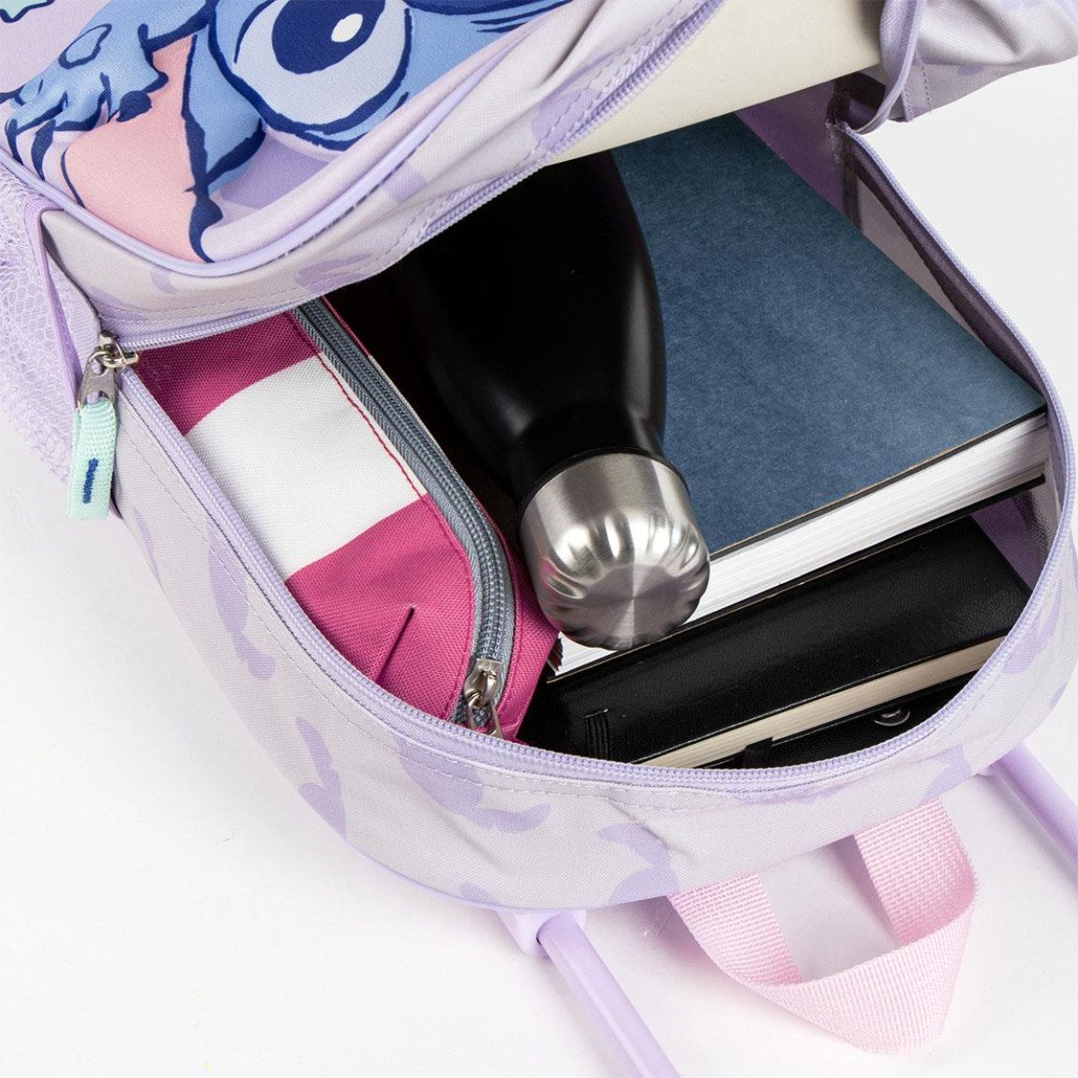 Cerda Kinderrucksack Disney Stitch Kinder Rucksack – 3D Schulrucksack Reisetasche