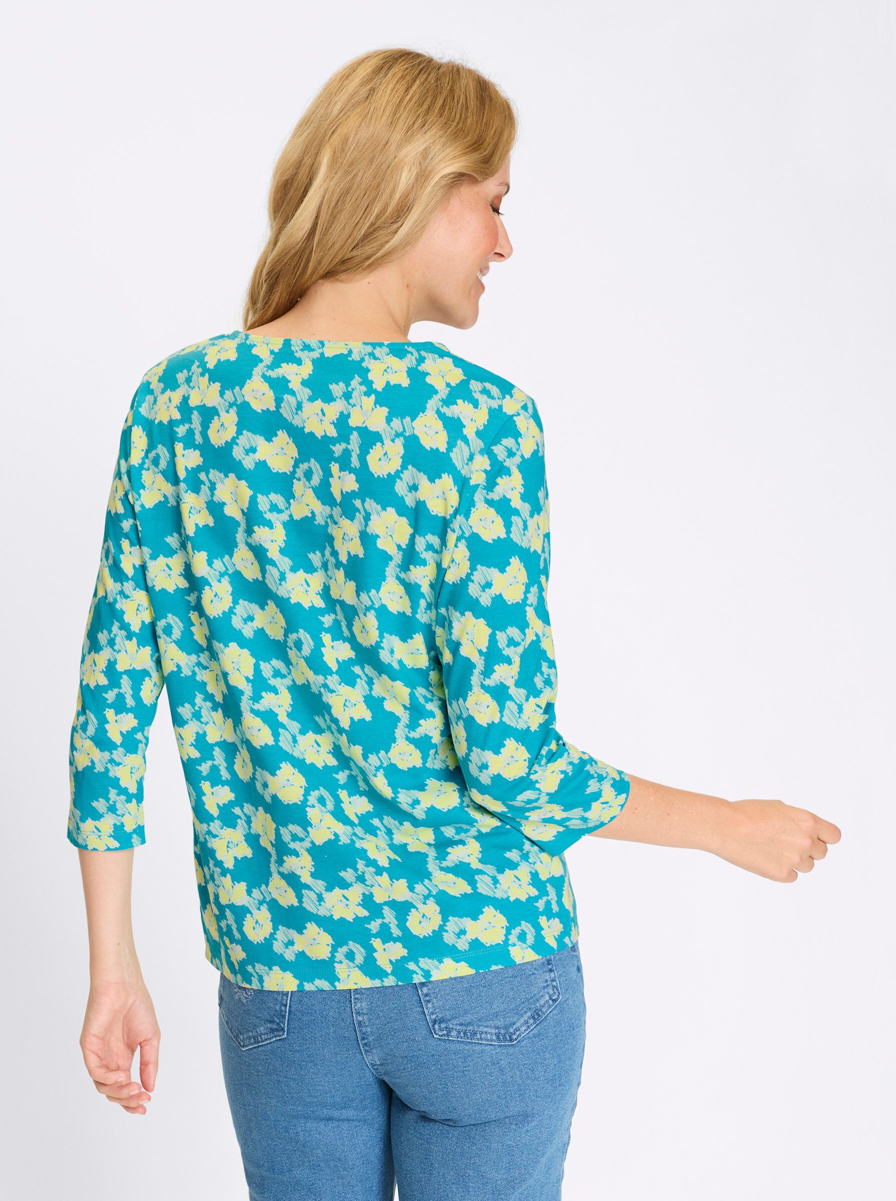 Sieh an! T-Shirt 3/4-Arm-Shirt 3/4-Arm günstig online kaufen