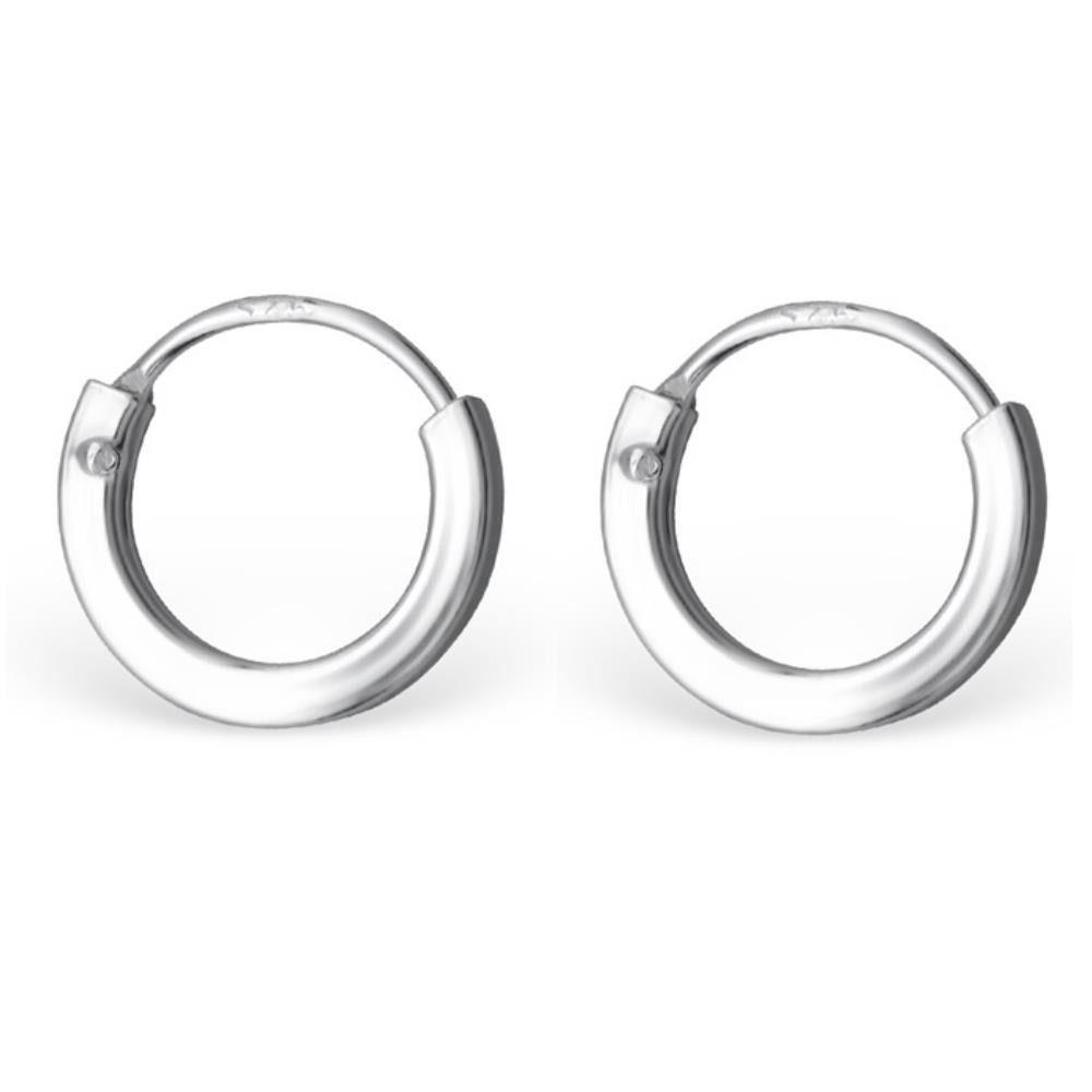 Creolen-Set Creolen extra schmal aus 925 Silber Damen