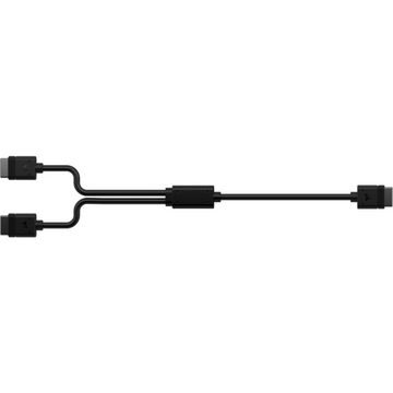 Corsair iCUE LINK Y-Kabel, 600mm, gerade Stromkabel