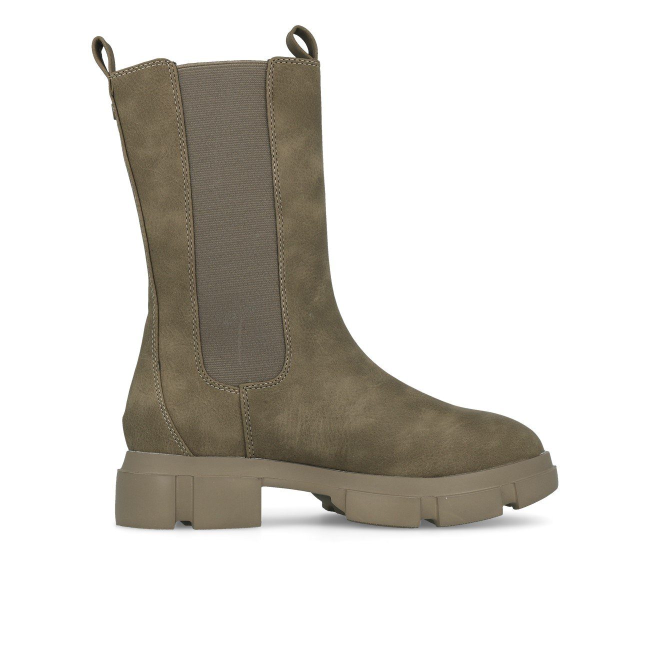 La Strada La Strada 2002401 Chelsea Damen Boot Taupe Nubuck PU Ankleboots