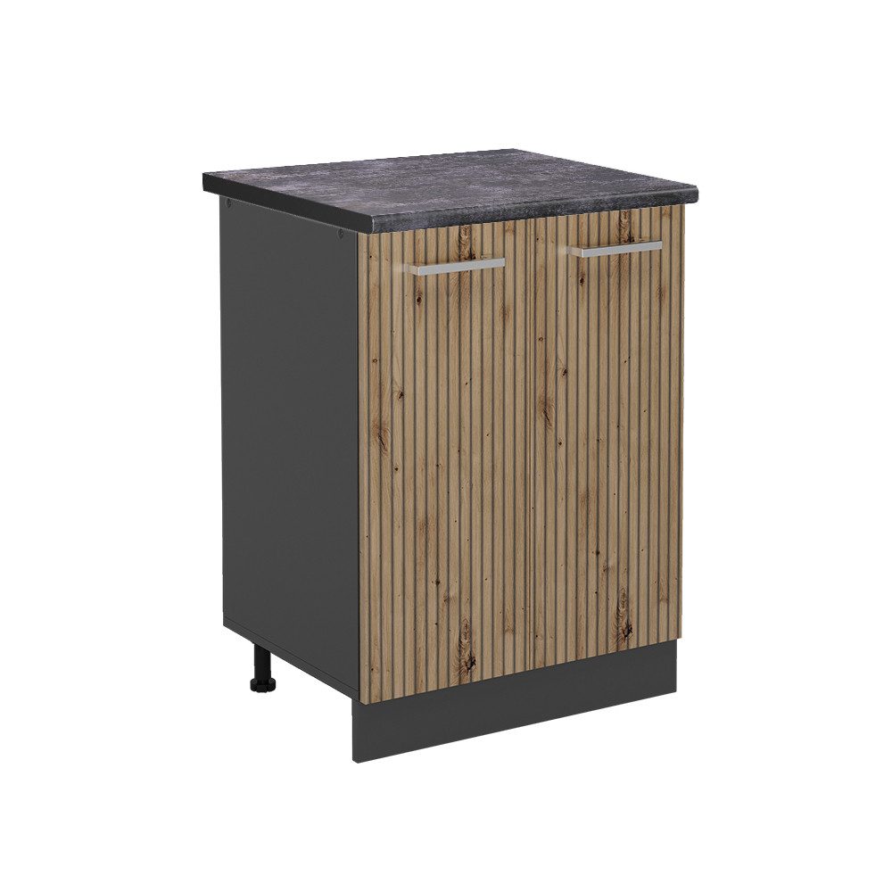 Vicco Unterschrank R-Line, Artisan-Eiche/Goldkraft Eiche, 60 günstig online kaufen
