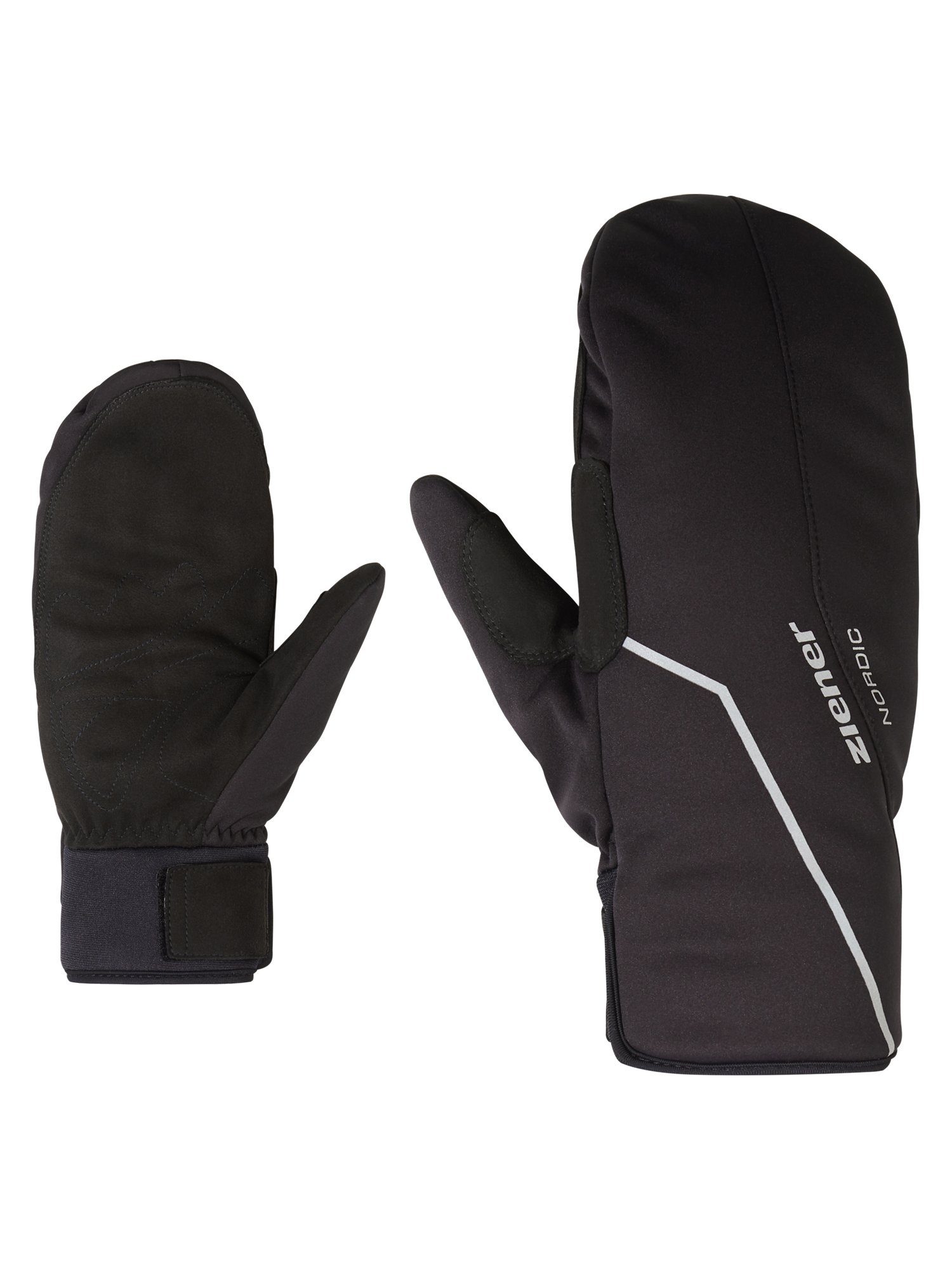 MITTEN Fäustlinge Ziener ULTIMONO PR schwarz