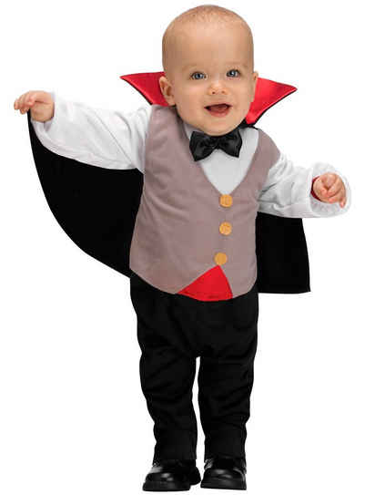 Fun World Kostüm Dracula Kostüm für Babys, Wie ernährt sich ein Vampir eigentlich, wenn die Zähne noch gar nich