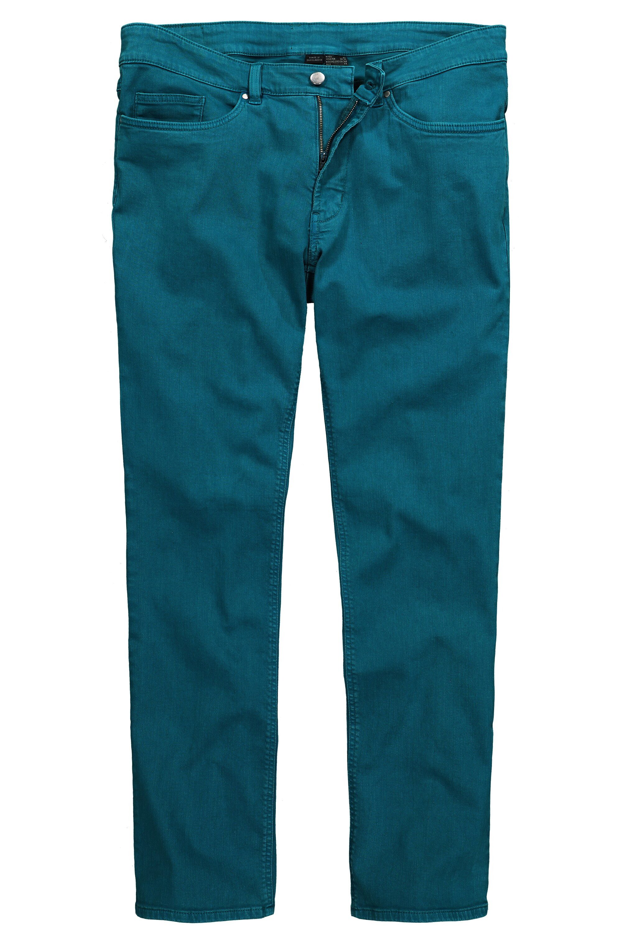 Men Plus 5-Pocket-Jeans Men+ Color-Jeans Denim günstig online kaufen