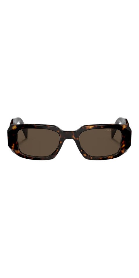 PRADA Sonnenbrille Prada PR 17WS Sonnenbrille Acetat Tortoise Braun Rechteckig