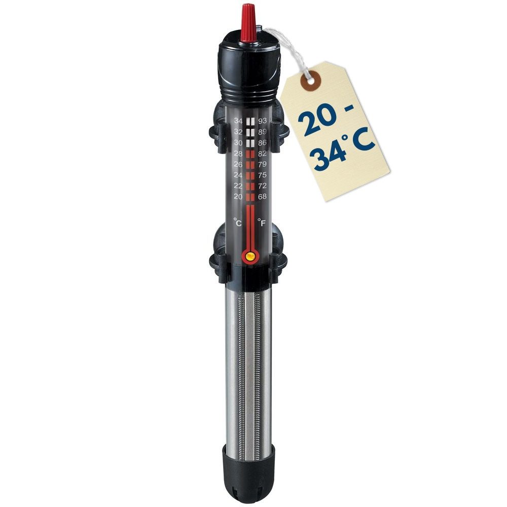 Happet Regelheizer Heizstab Aquarium 25 - 500 W Heizung Aquarium Heizstab Regelheizer