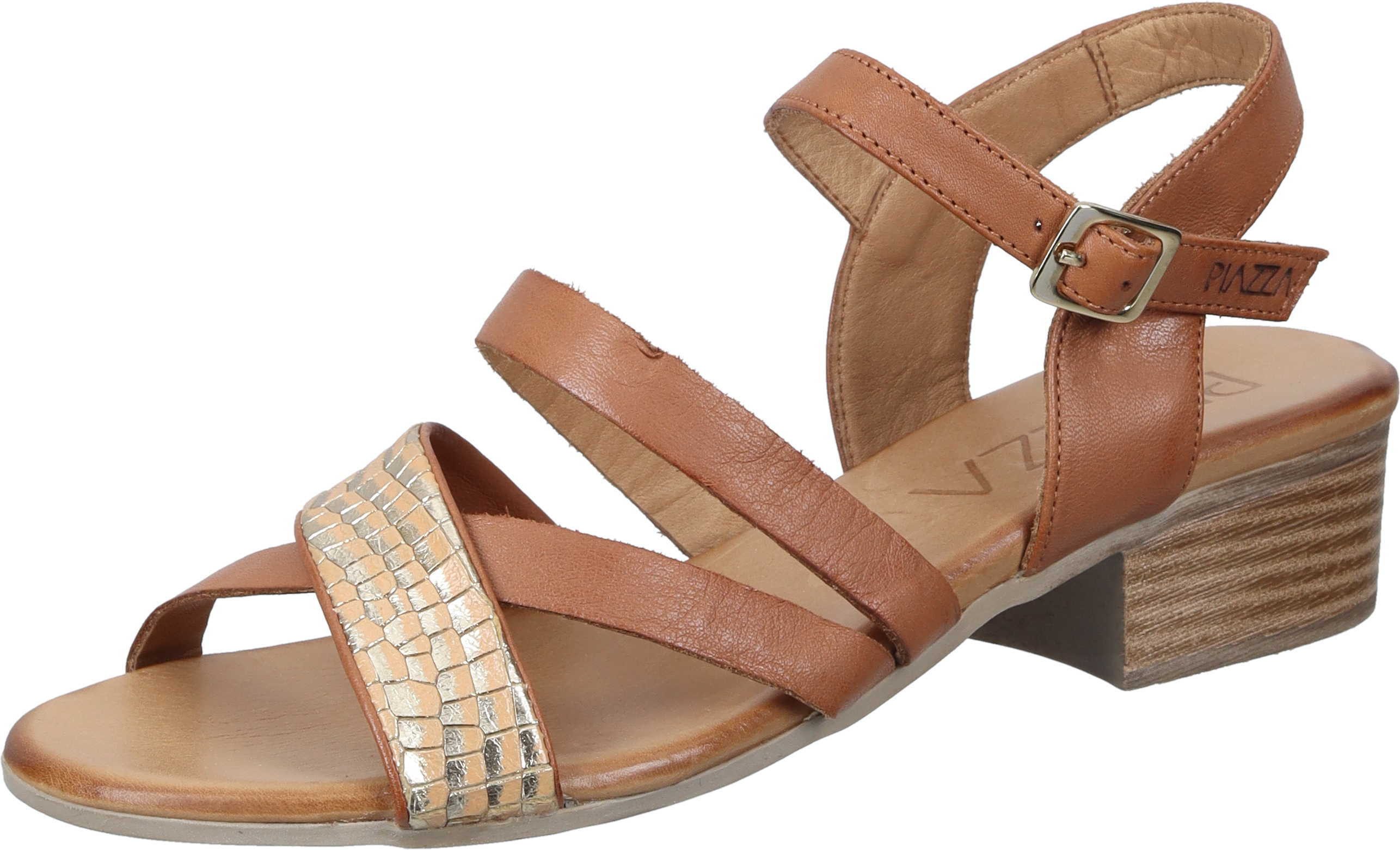 Piazza Sandaletten Sandalette aus echtem Leder