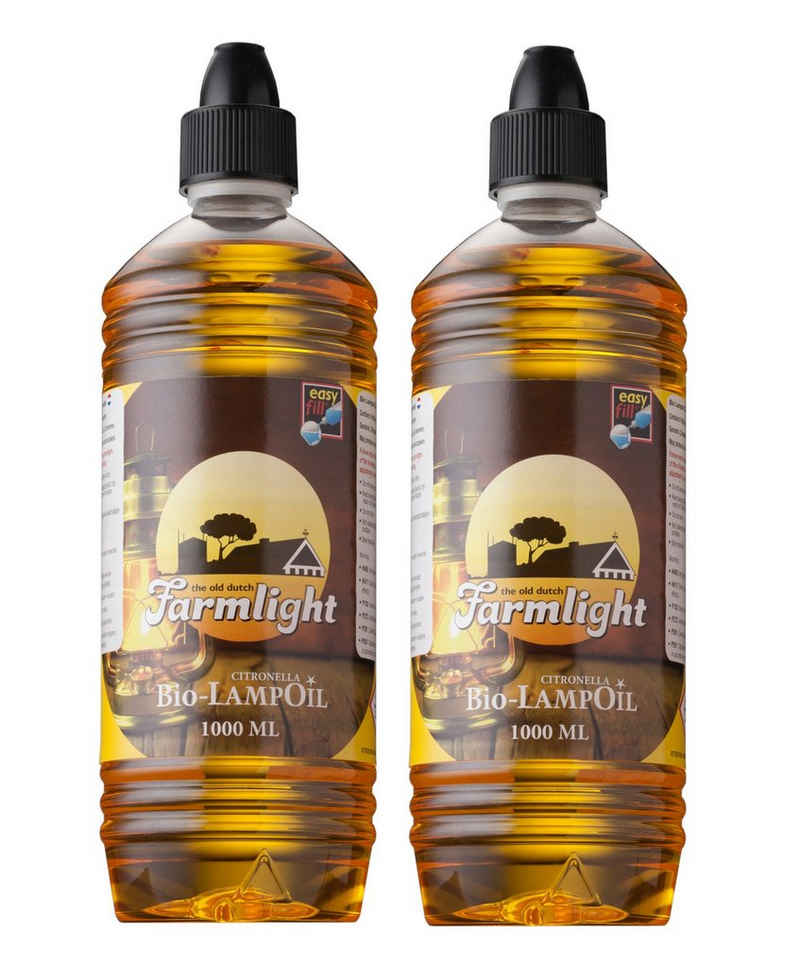 Moritz Lampenöl 2L Citronella Bio Lampenöl Lampen Öl Fackelöl, (Brennstoff), für Bambusfackeln, Gartenfackeln, Öllampen Outdoor Zubehör