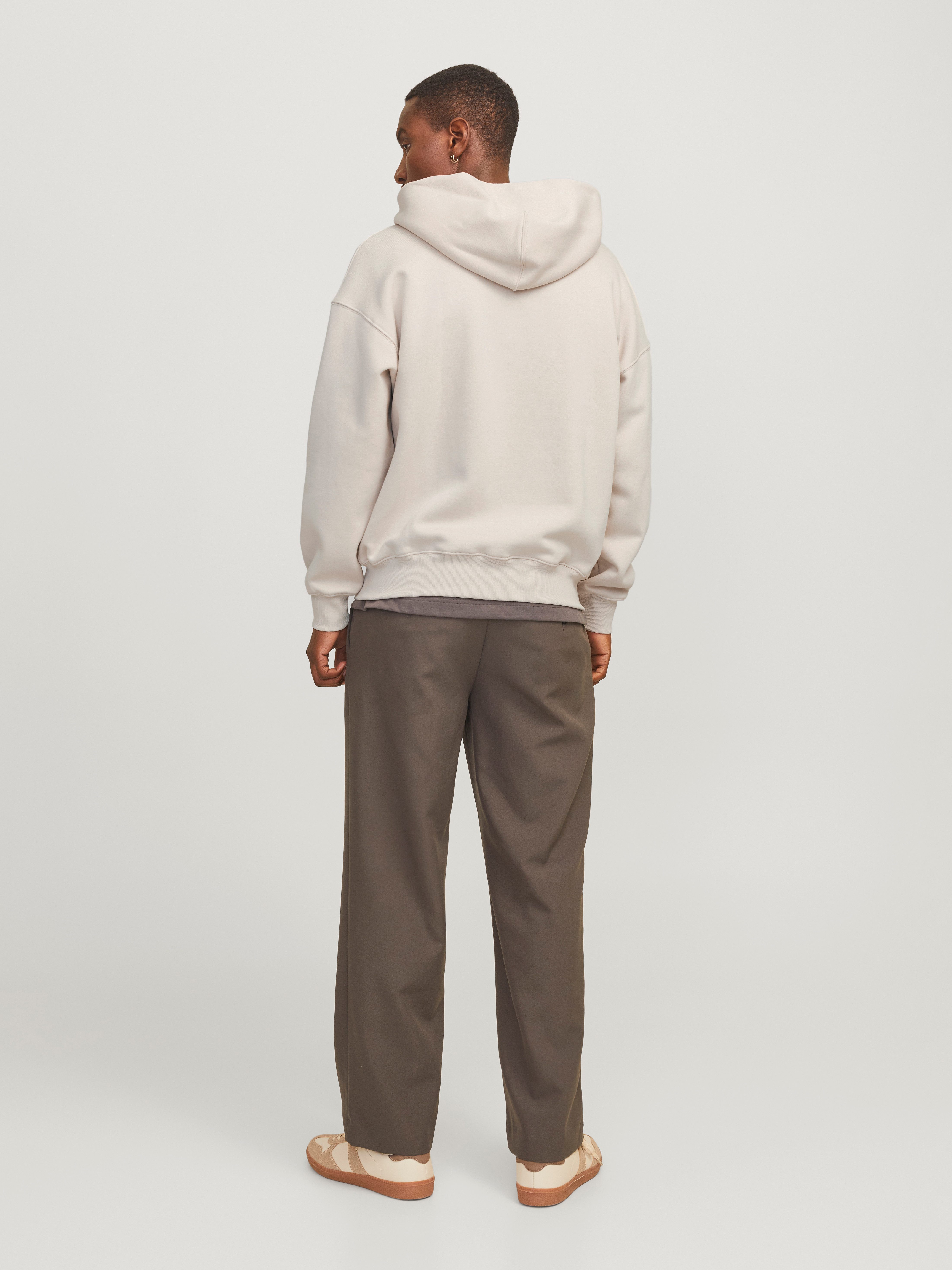 Jack & Jones Kapuzensweatjacke JJEURBAN EDGE SWEAT ZIP HOOD NOOS mit Rippbündchen