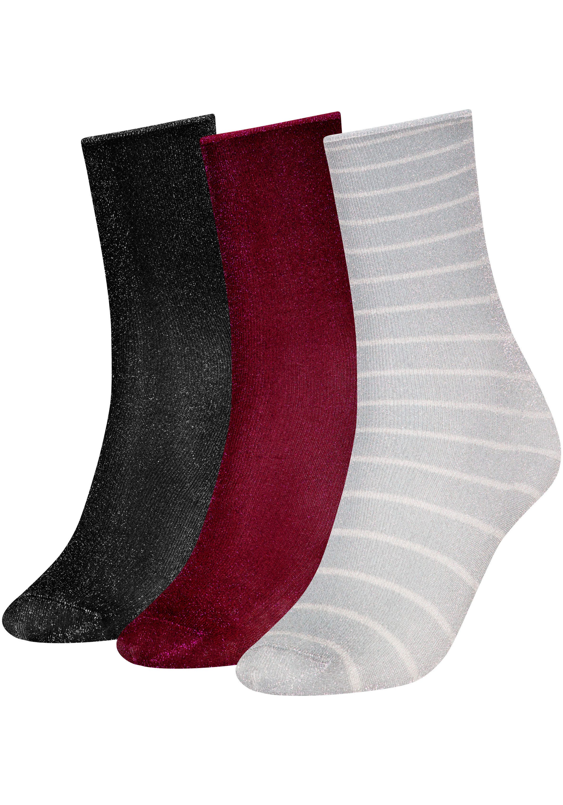 Tommy Hilfiger Socken, (2 Paar), mit elastischen Bündchen günstig online kaufen