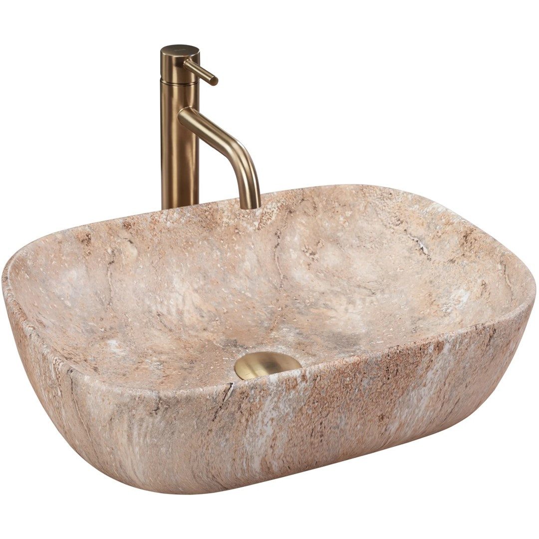 GTM Design Aufsatzwaschbecken BELINDA Modern Waschbeckenm günstig online kaufen