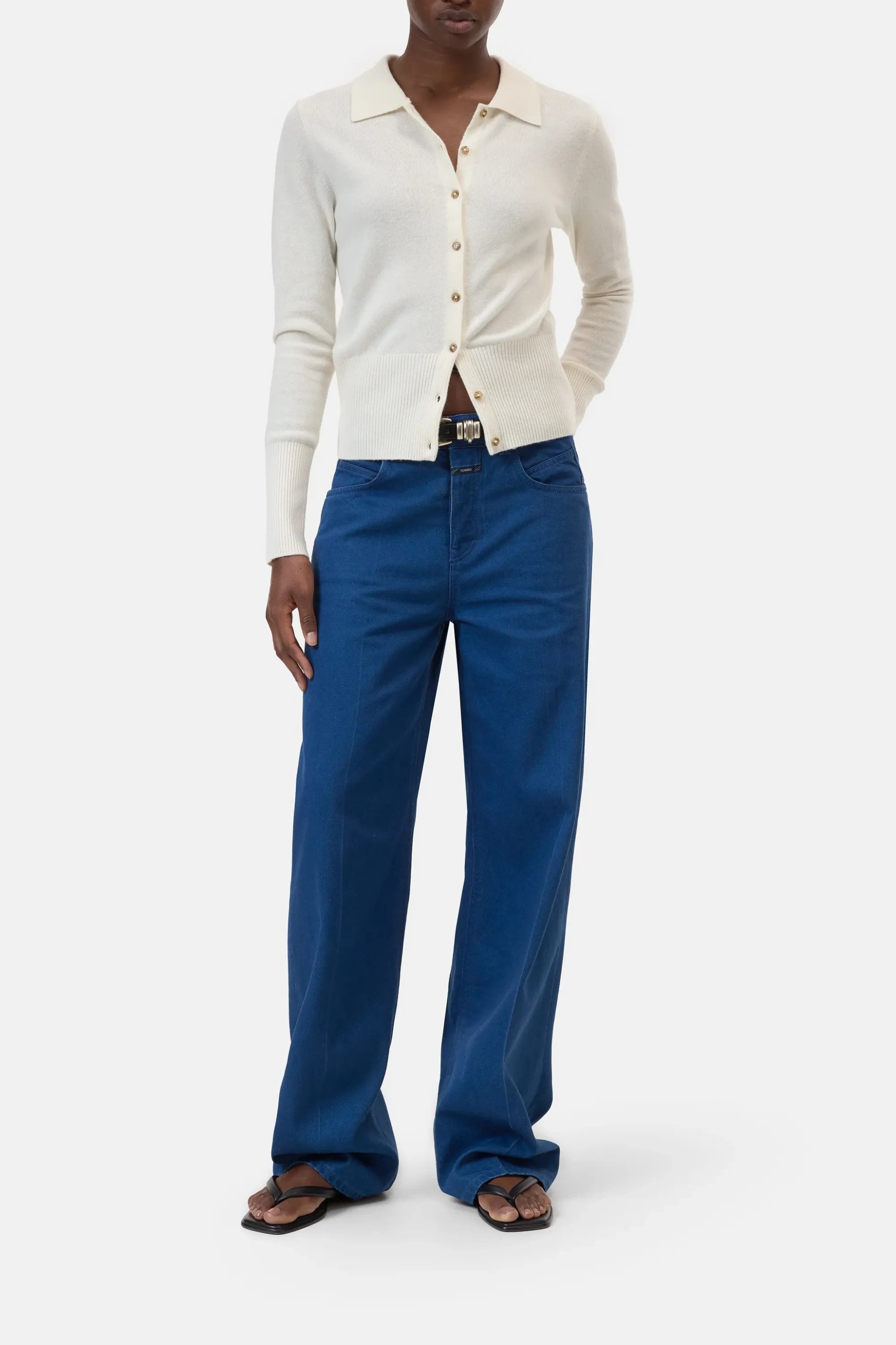 CLOSED Strickpullover Cardigan with collar