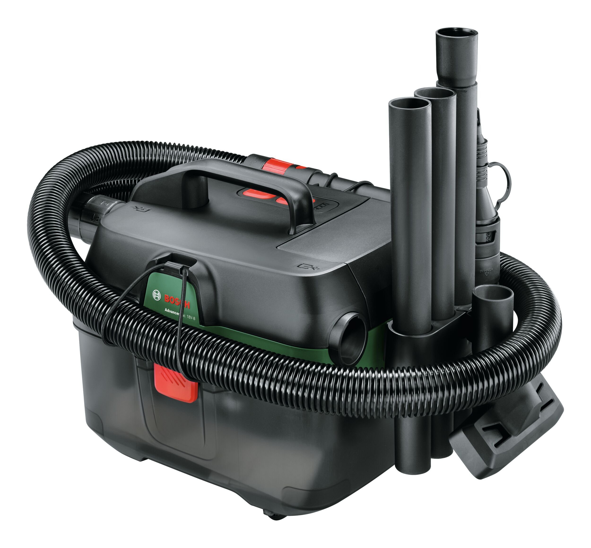 Bosch Home & Garden Nass-Trocken-Akkusauger AdvancedVac 18V-8, Akku und Trockensauger Ohne Akku - im Karton