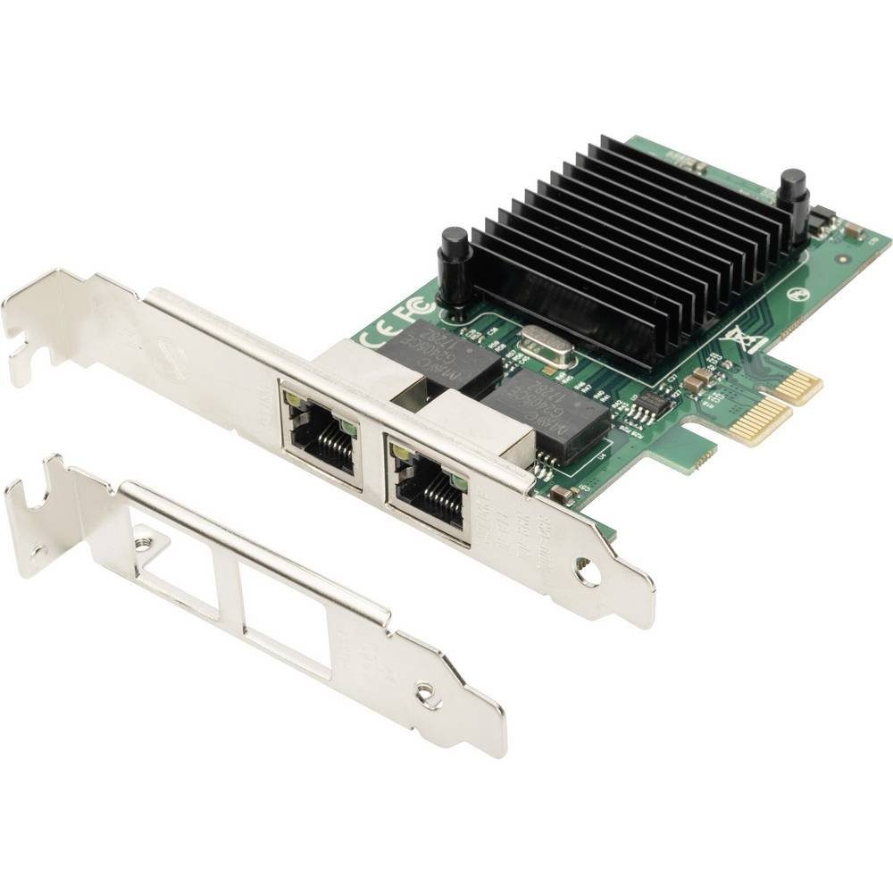 Gigabit Ethernet PCI Express Card, 2-port 32-bit, Netzwerk-Adapter