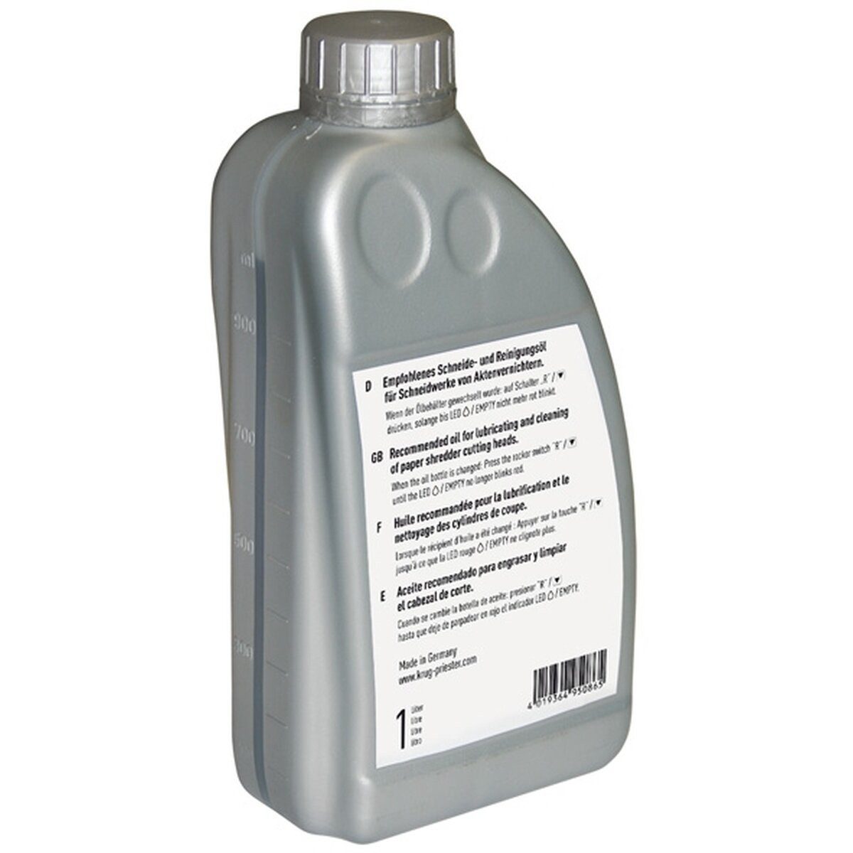 IDEAL Aktenvernichter-Auffangbeutel Aktenvernichteröl 1 Liter