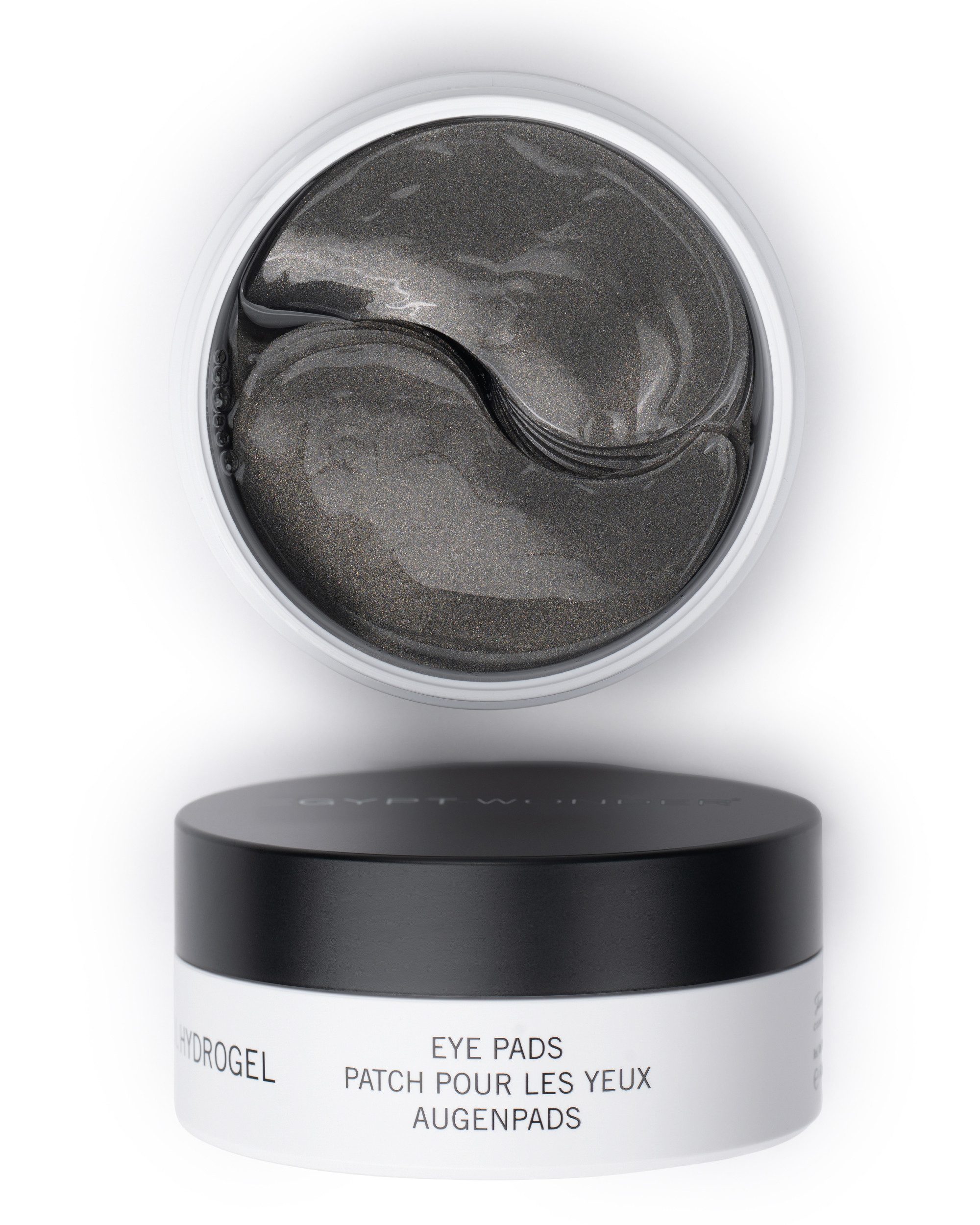EGYPT-WONDER Augenpads EGYPT-WONDER Peptide & Black Pearl Hydrogel – Luxuriöse Augenpads, 60 Augenpads, pflegend