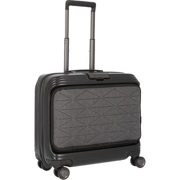 Piquadro Business-Trolley PQ-Biz, 4 Rollen, Polycarbonat