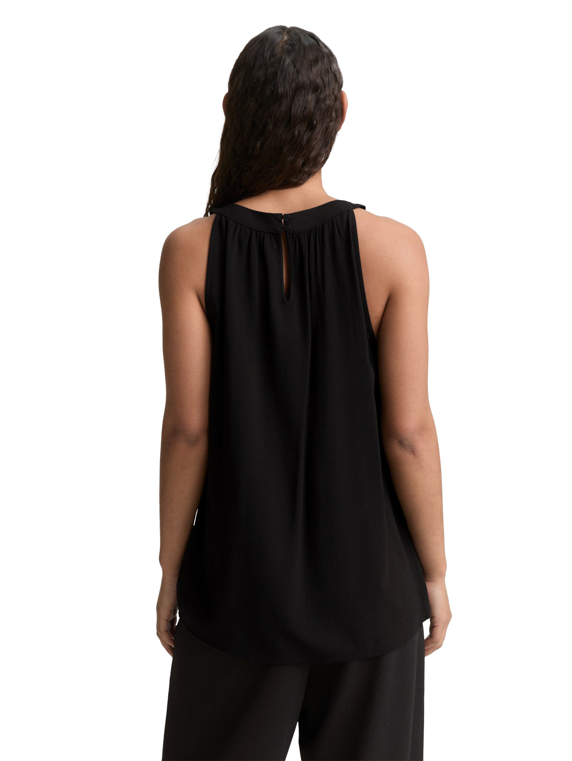 TOM TAILOR Blusentop mit Neckholder Ausschnitt günstig online kaufen