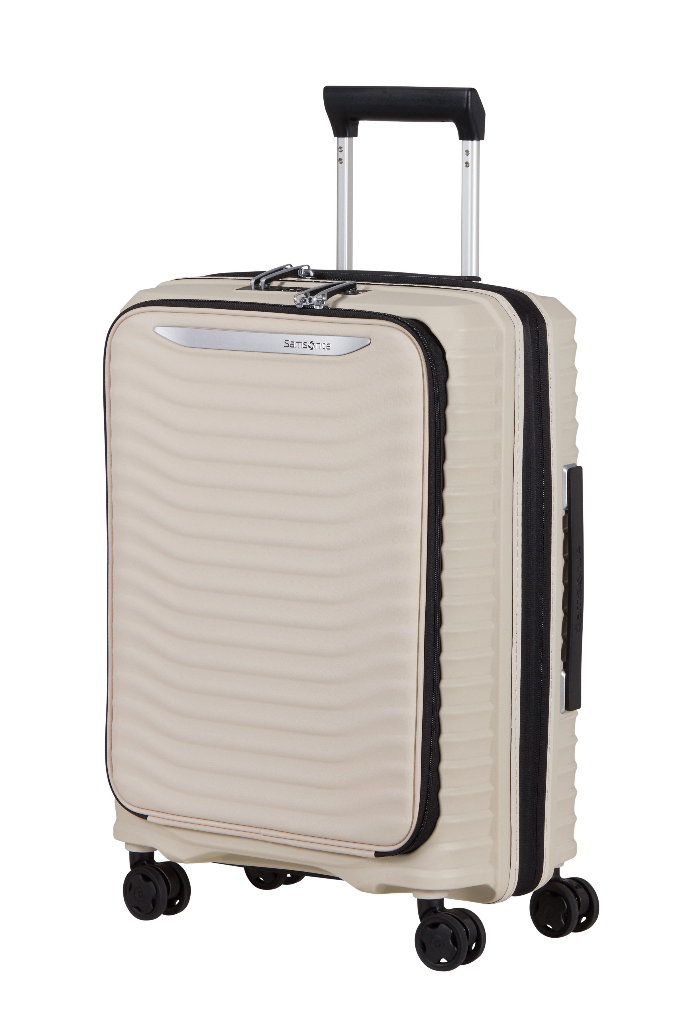 Samsonite Hartschalen-Trolley UPSCAPE 55 mit Frontfach, 4 Rollen, Unisex Koffer mit Volumenerweiterung, mit Tragegriff oben und seitlich