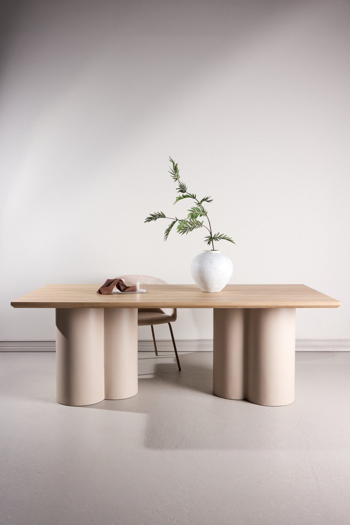 Venture Home Esstisch Olivia, rechteckiger Esstisch, 210 × 100 cm, Esszimmertisch, MDF, rechteckig, geräumig, gesellig, einladend