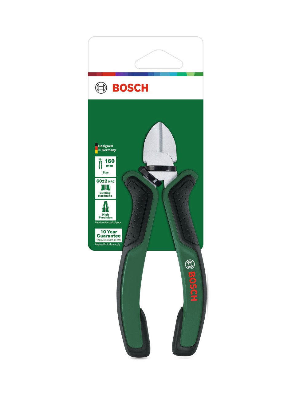 BOSCH Seitenschneider Bosch Diagonal-Seitenschneider 160 mm