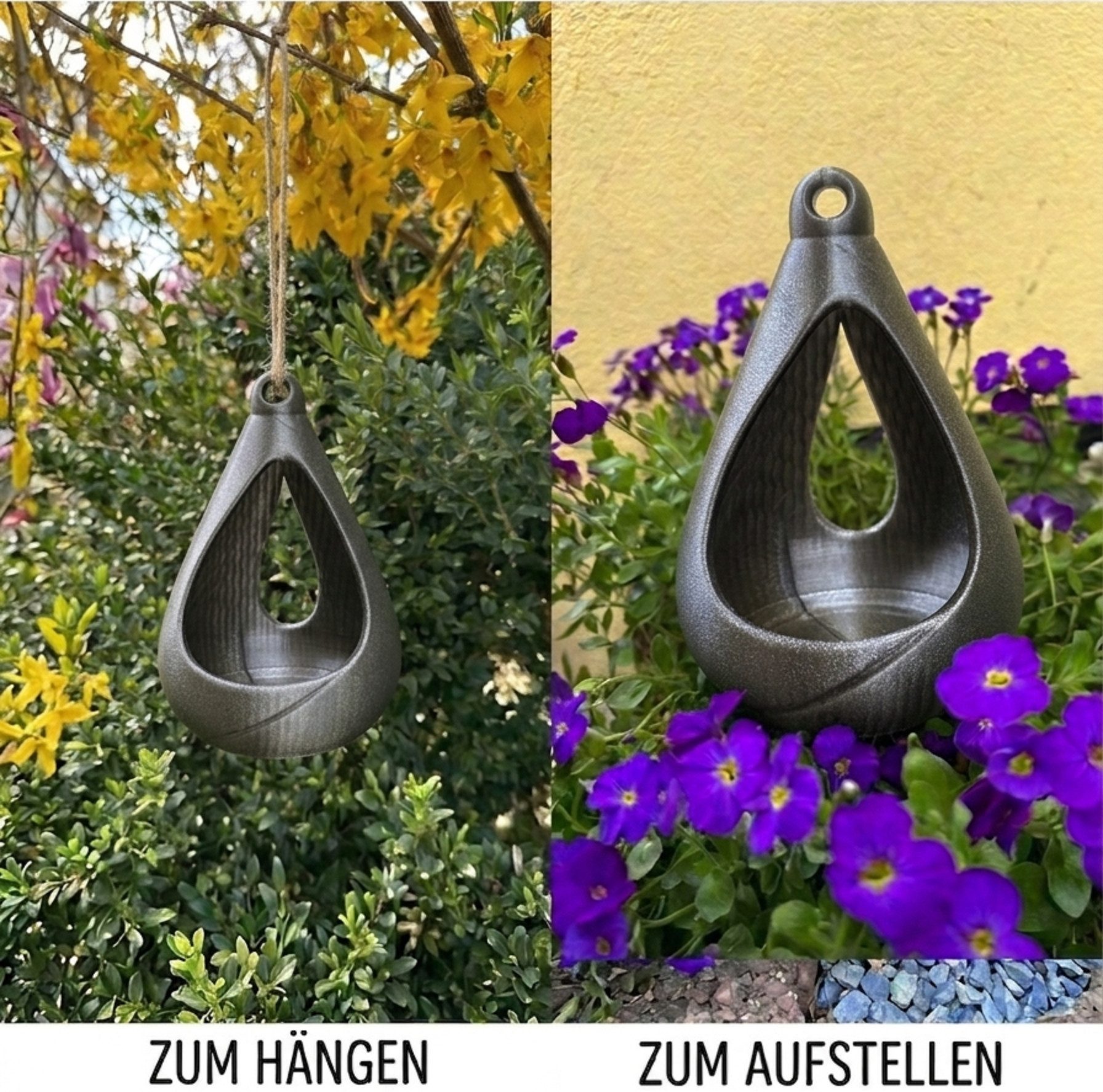 Mimaro Vogelhaus Vogelhaus Futterstelle Vogelfutterstelle – wetterfest