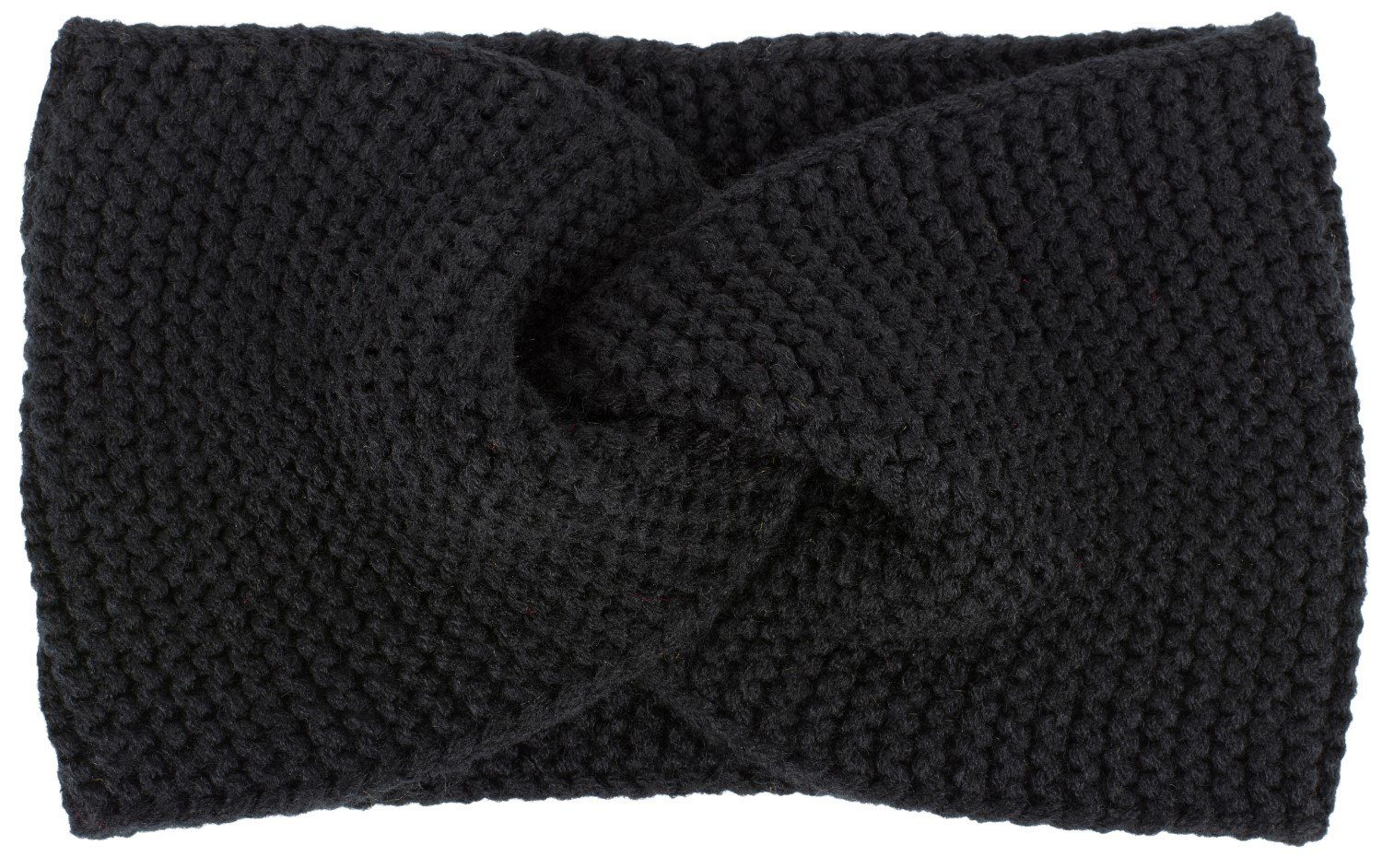 styleBREAKER Stirnband Krausstrick Stirnband Twist Knoten günstig online kaufen
