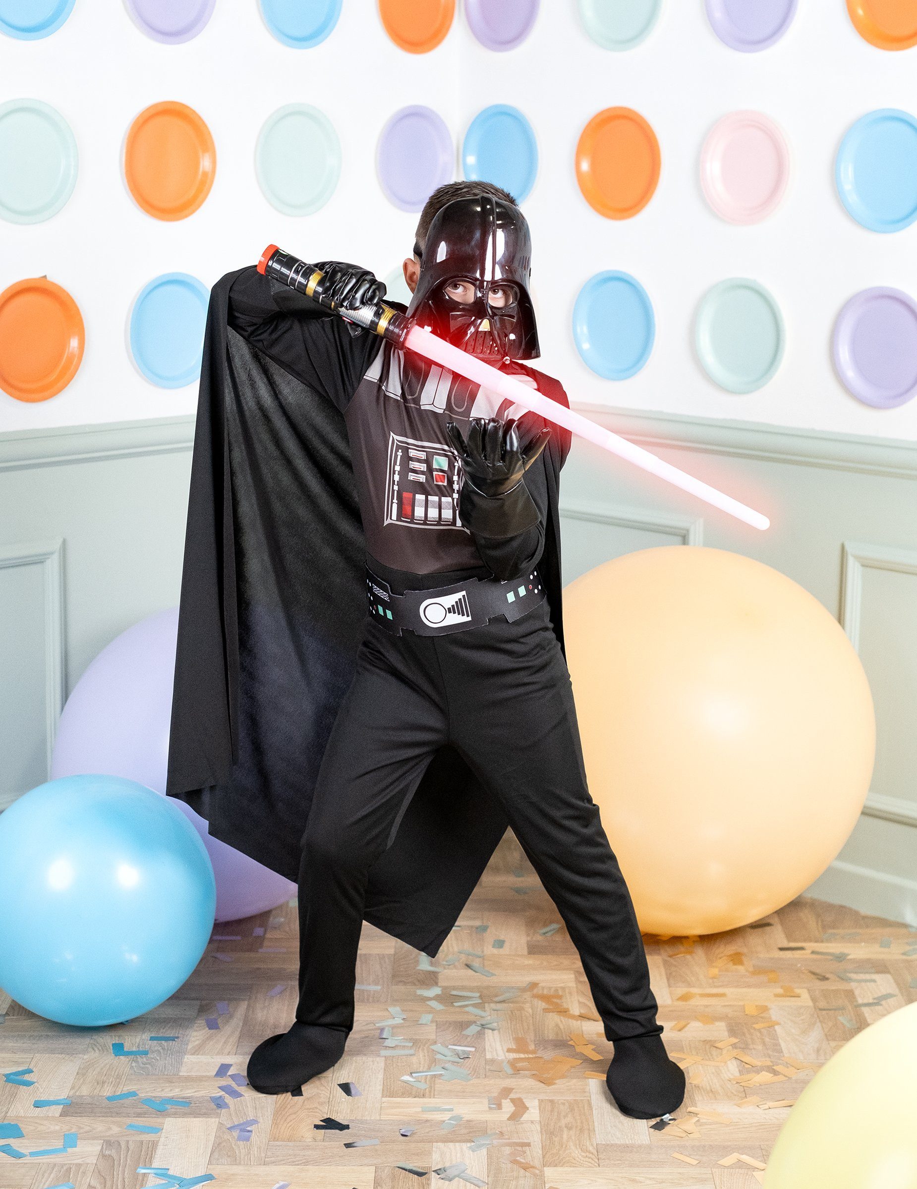 Rubie´s Kostüm Hochwertiges Darth Vader-Kinderkostüm Star Wars-Lizenzkostüm für