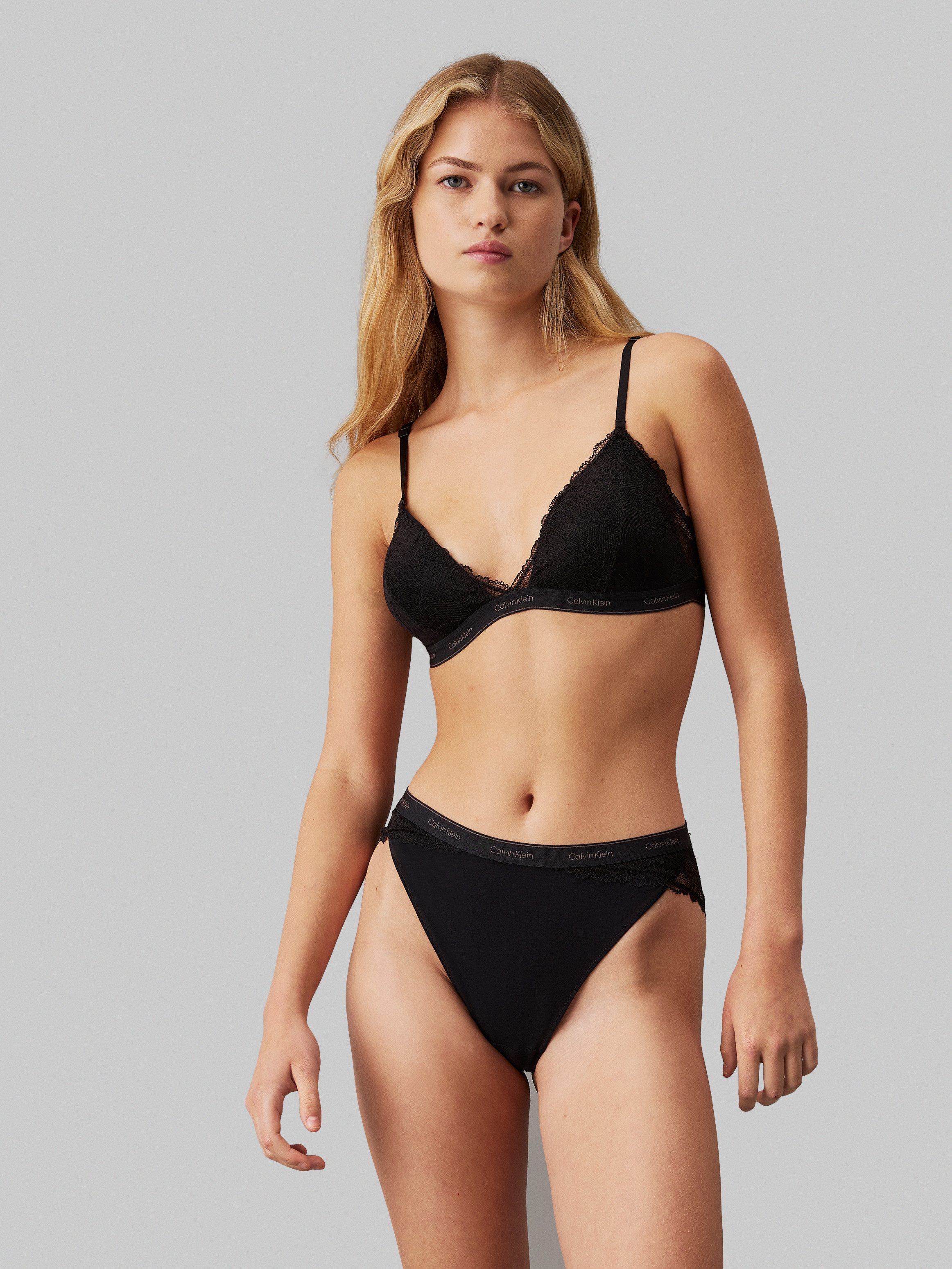 Calvin Klein Underwear Triangel-BH LIGHTLY LINED TRIANGLE mit Spitze günstig online kaufen