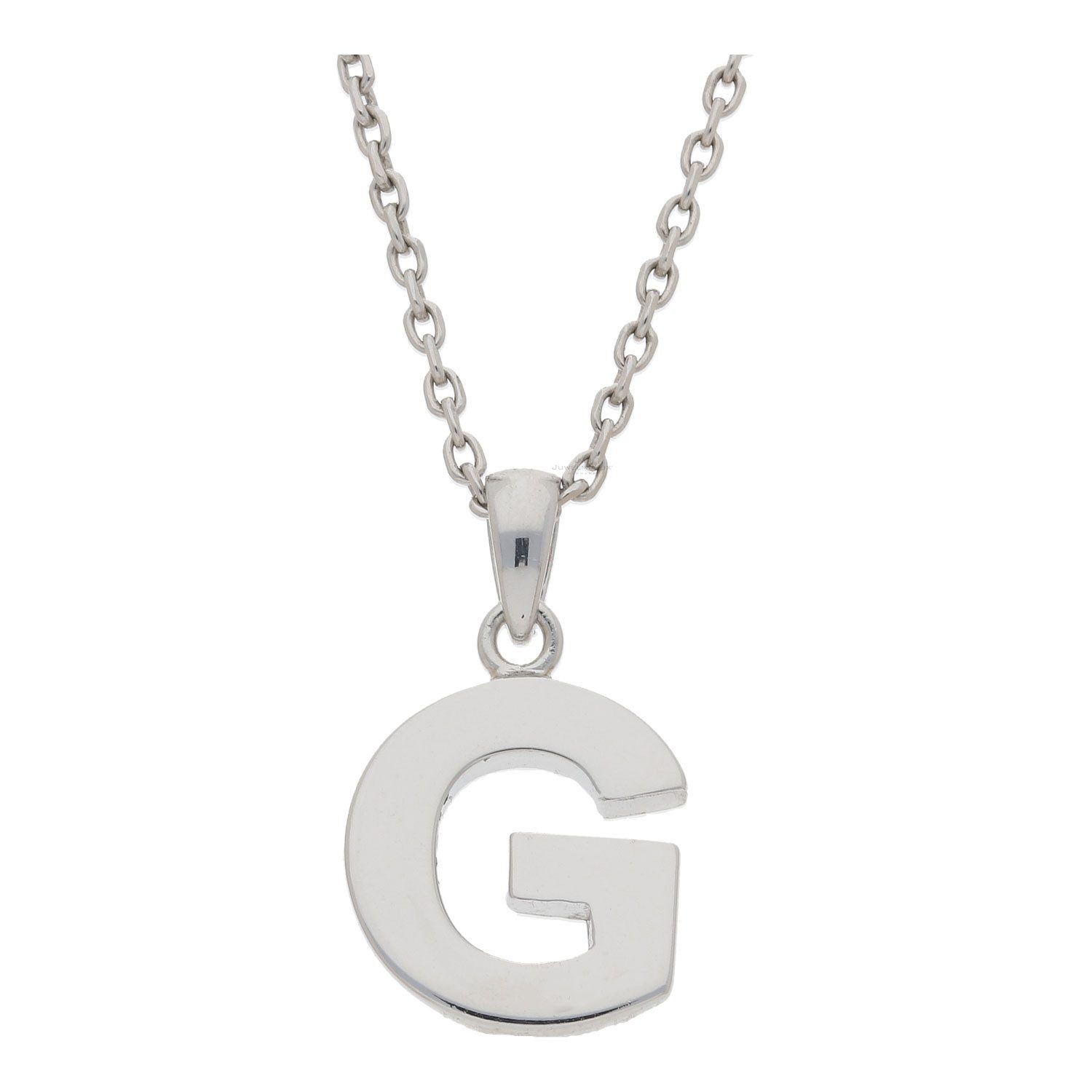 Buchstabenanhänger JuwelmaLux Anhänger Buchstabe G 925/000 Sterling Silber JL10-02-2242
