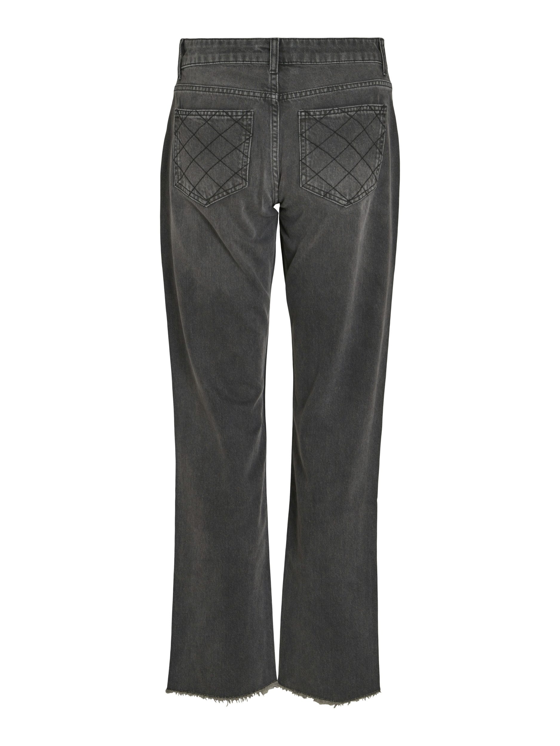 Vila Bequeme Jeans VIALEXI RW DENIM JEANS BLACK OA C23