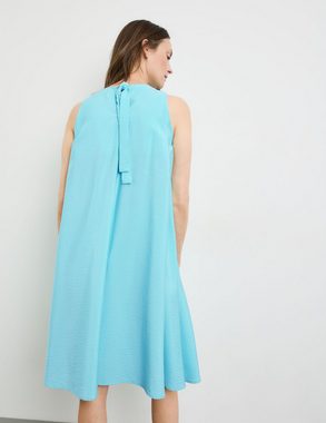 GERRY WEBER Midikleid Ärmelloses Kleid mit Faltendetail