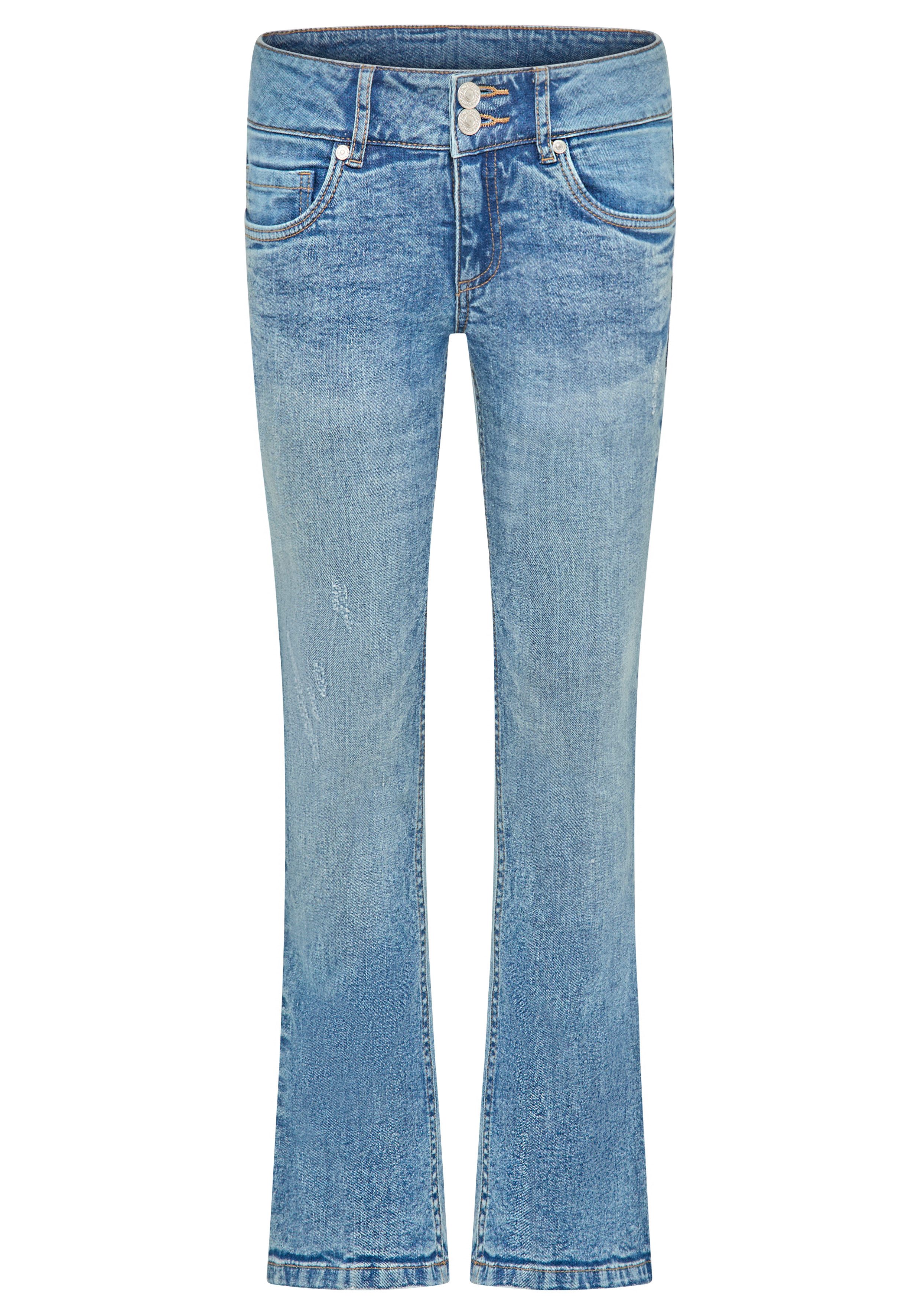 Bootcut-Jeans Stretchjeans Boot Cut