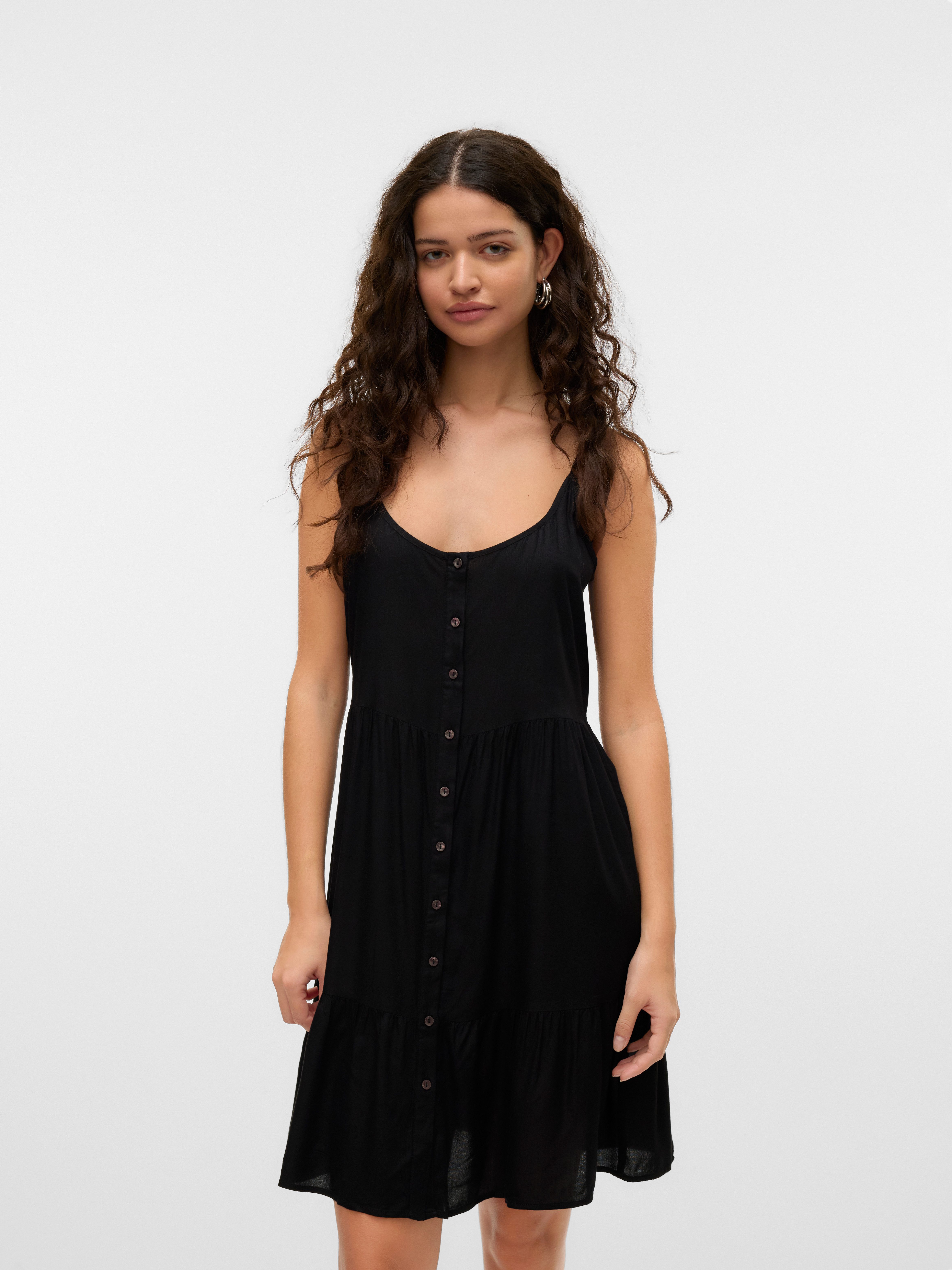 Vero Moda Trägerkleid VMBUMPY SHORT SINGLET DRESS WVN GA NOOS Sommerkleid günstig online kaufen