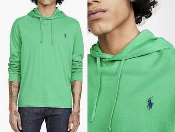 Ralph Lauren Kapuzensweatshirt POLO RALPH LAUREN Hooded T-Shirt Shirt Jersey Hoodie Retro Preppy Swea