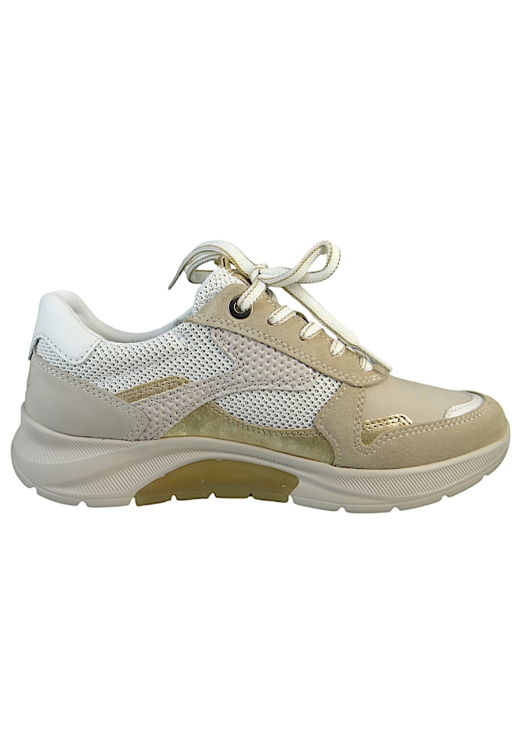 Gabor 66.925 33 Puder/Weiss/Platino Sneaker