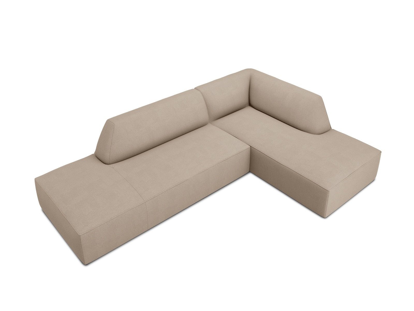 Micadoni Ecksofa Ruby, 4-Sitzer mit offener günstig online kaufen