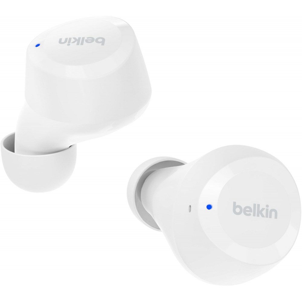 Belkin Belkin SoundForm Bolt True Wireless Kopfhörer wireless Kopfhörer (Hi-Fi-Sound für besten Musikgenuss, Bluetooth 5.2, Eingebautes Mikrofon)