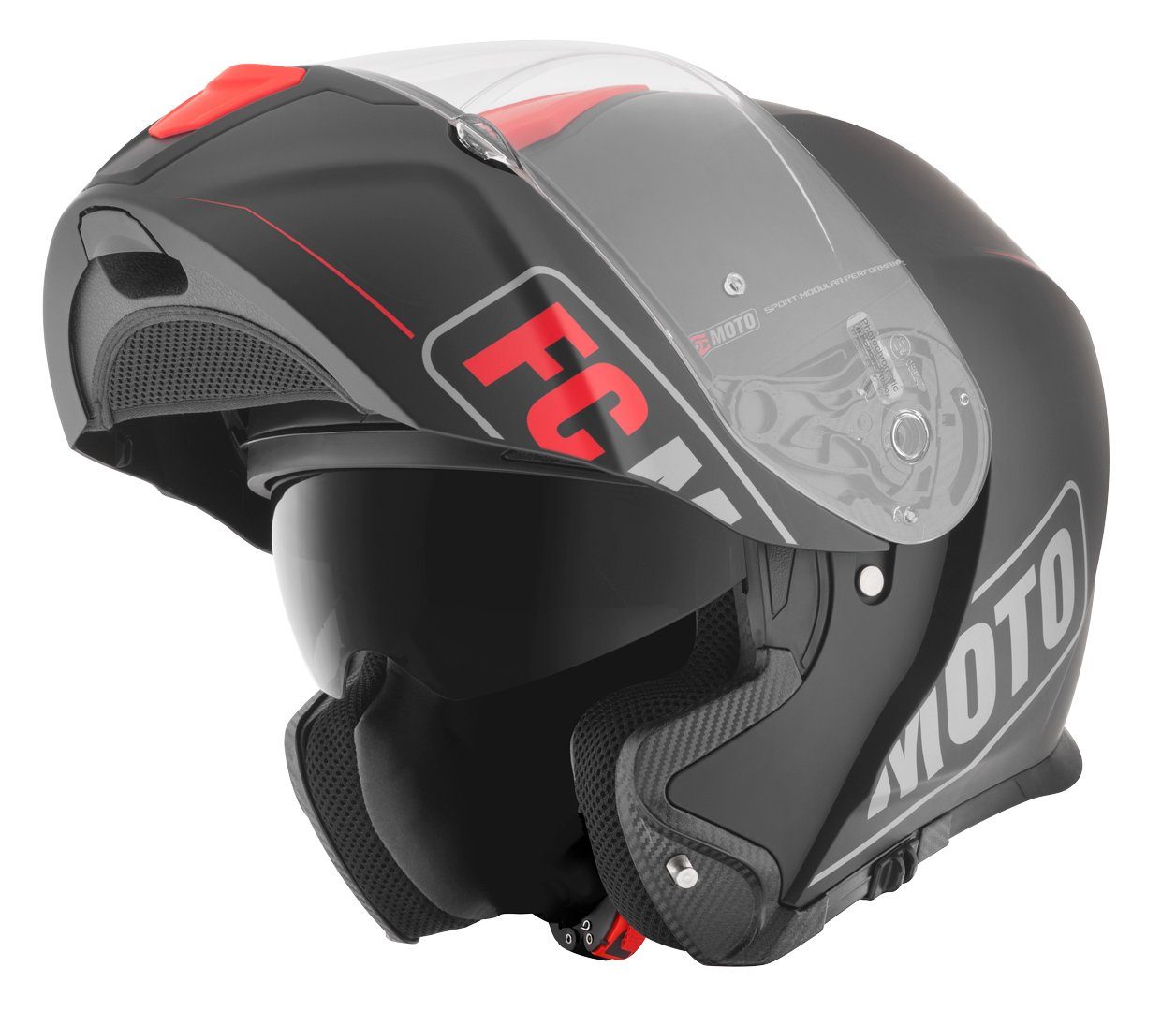 Motorradhelm Novo Straight Klapphelm