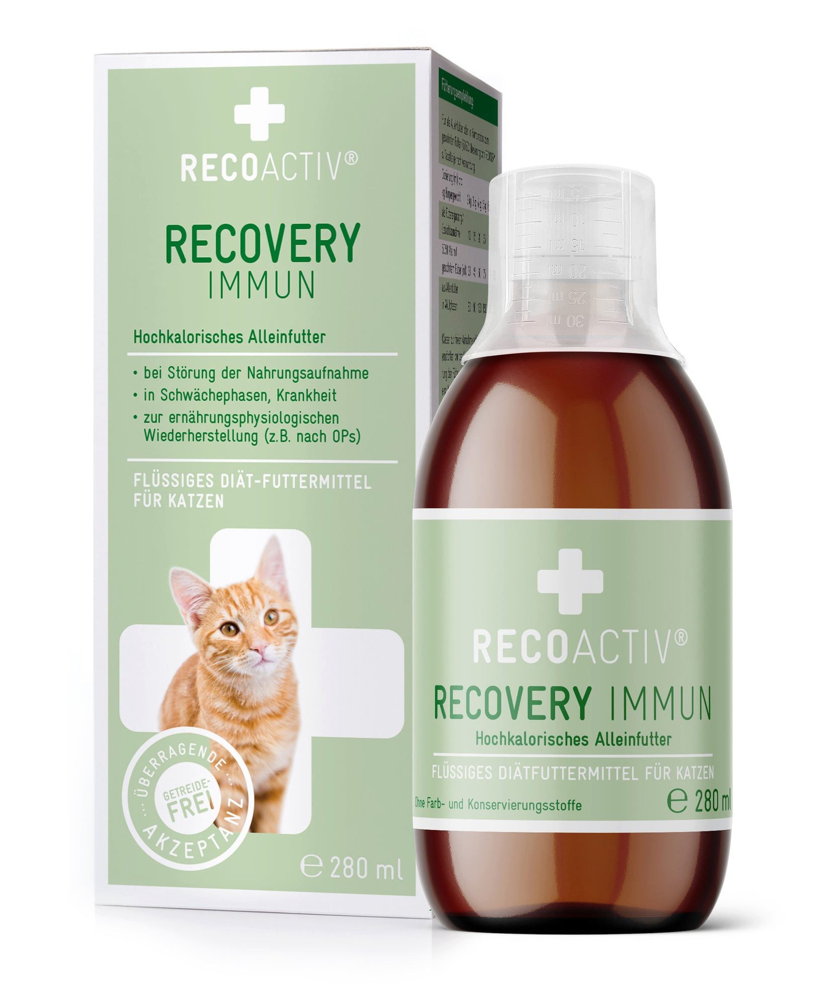 RECOACTIV Recovery Immun Tonicum, Ergänzungsfuttermittel für: Katze