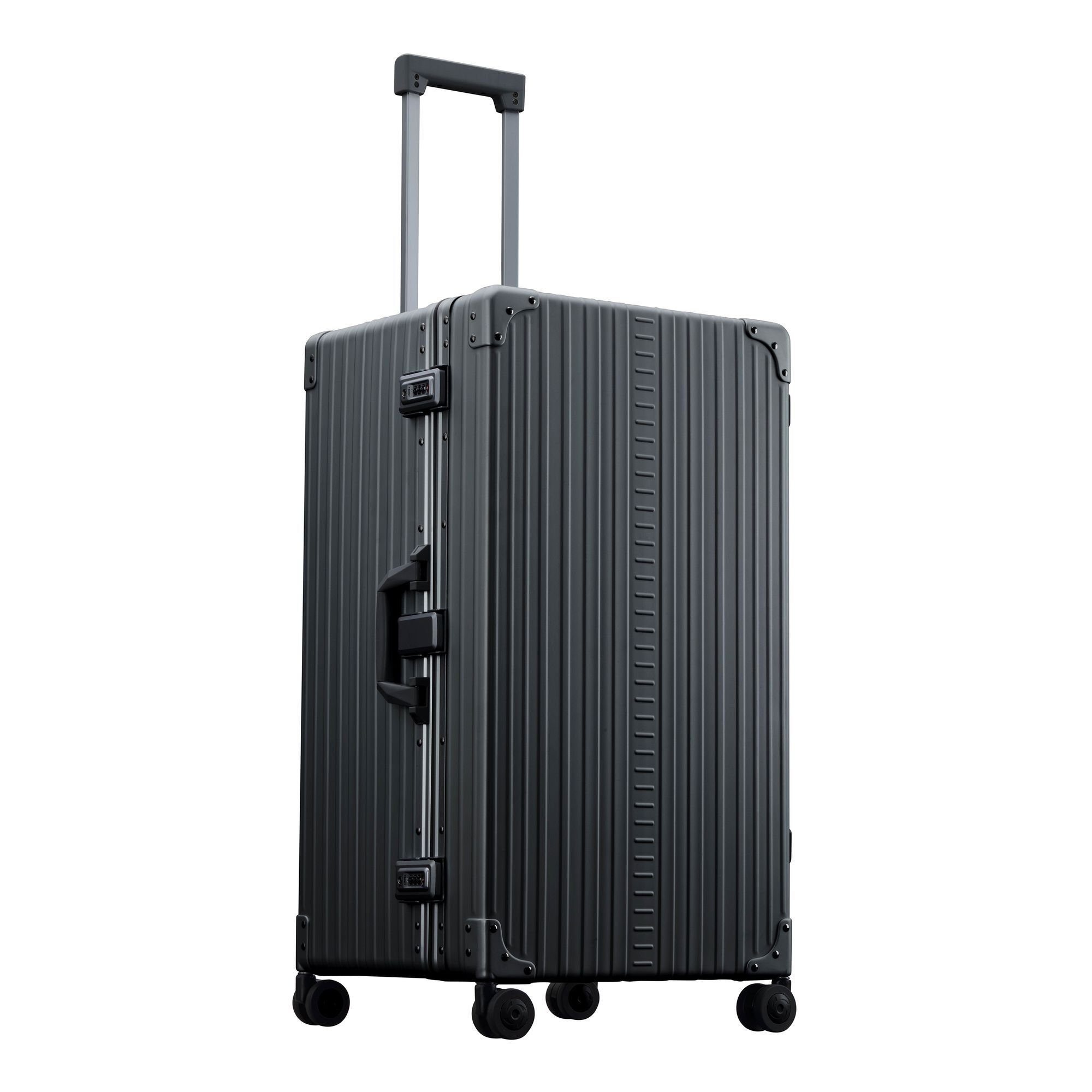 Aluminium Hartschalen-Trolley Rollen, 4 ALEON Traveler, schwarz