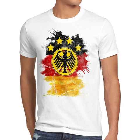 style3 Print-Shirt Deutschland Wappen EM 2024 Herren T-Shirt Fußball Europameisterschaft