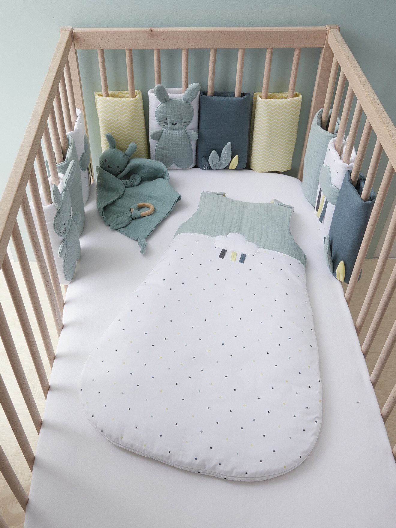 vertbaudet Bettumrandung Baby Bettumrandung MINZHASE