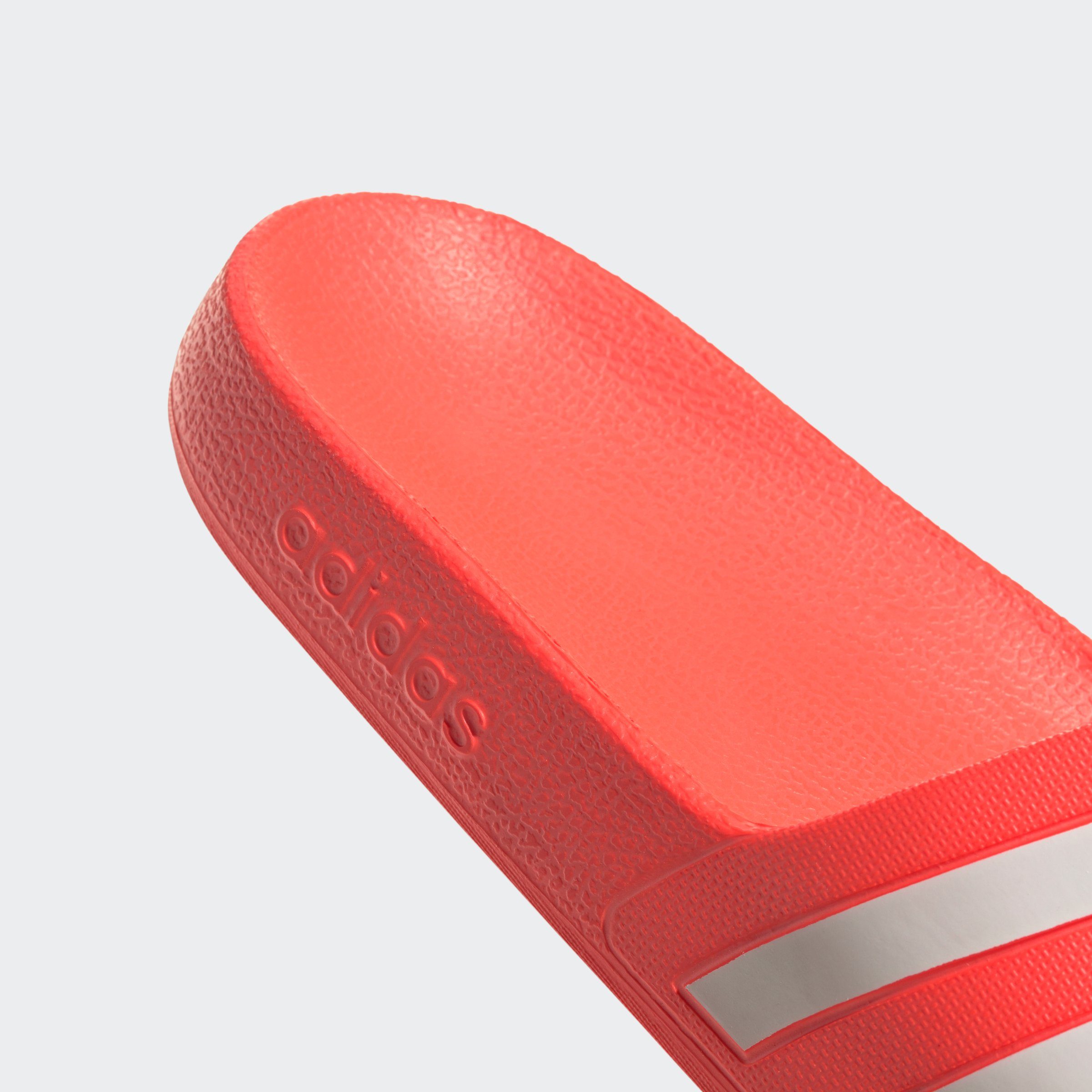 adidas Badesandale AQUA Solar Red / White Red ADILETTE Cloud Sportswear Solar /
