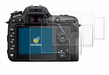 BROTECT Schutzfolie für Nikon D7500, Displayschutzfolie, 6 Stück, Folie klar