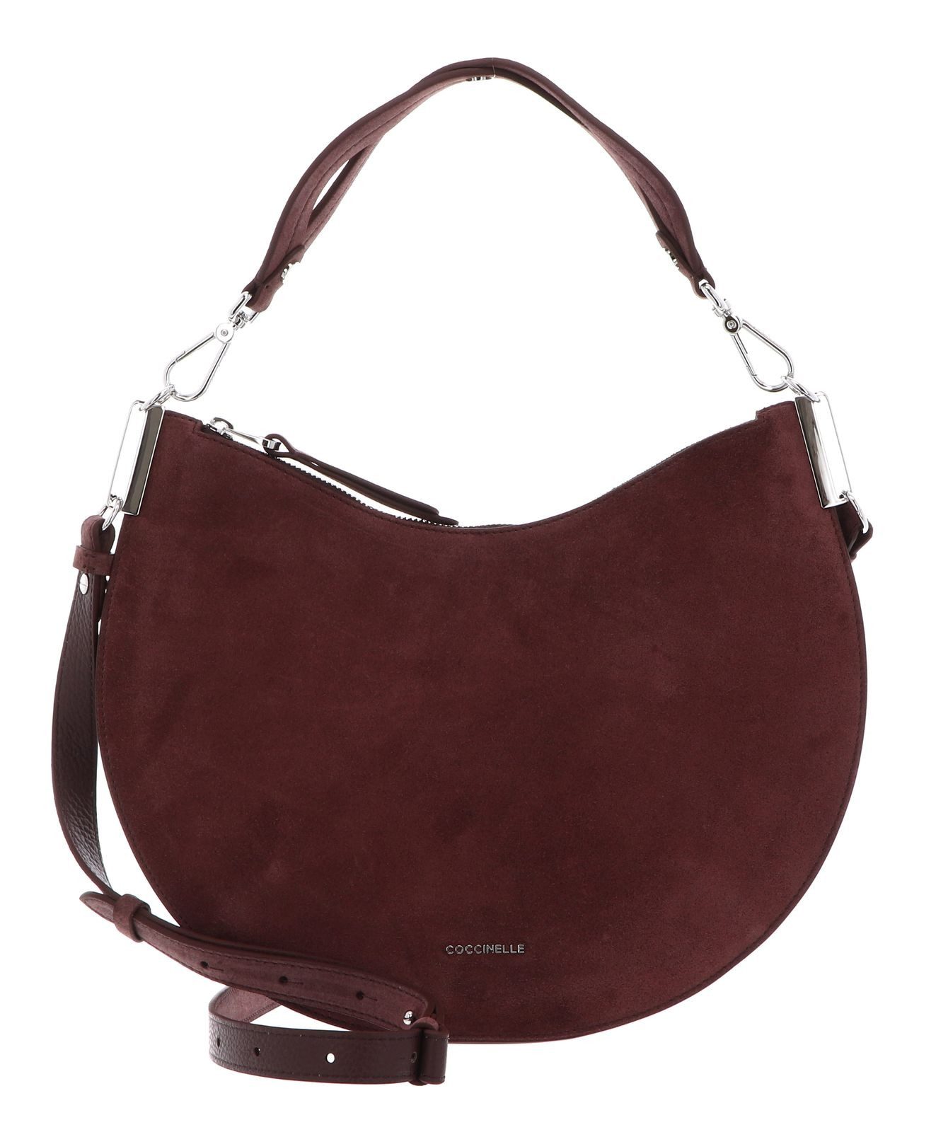 Schultertasche Handbag Suede Leather