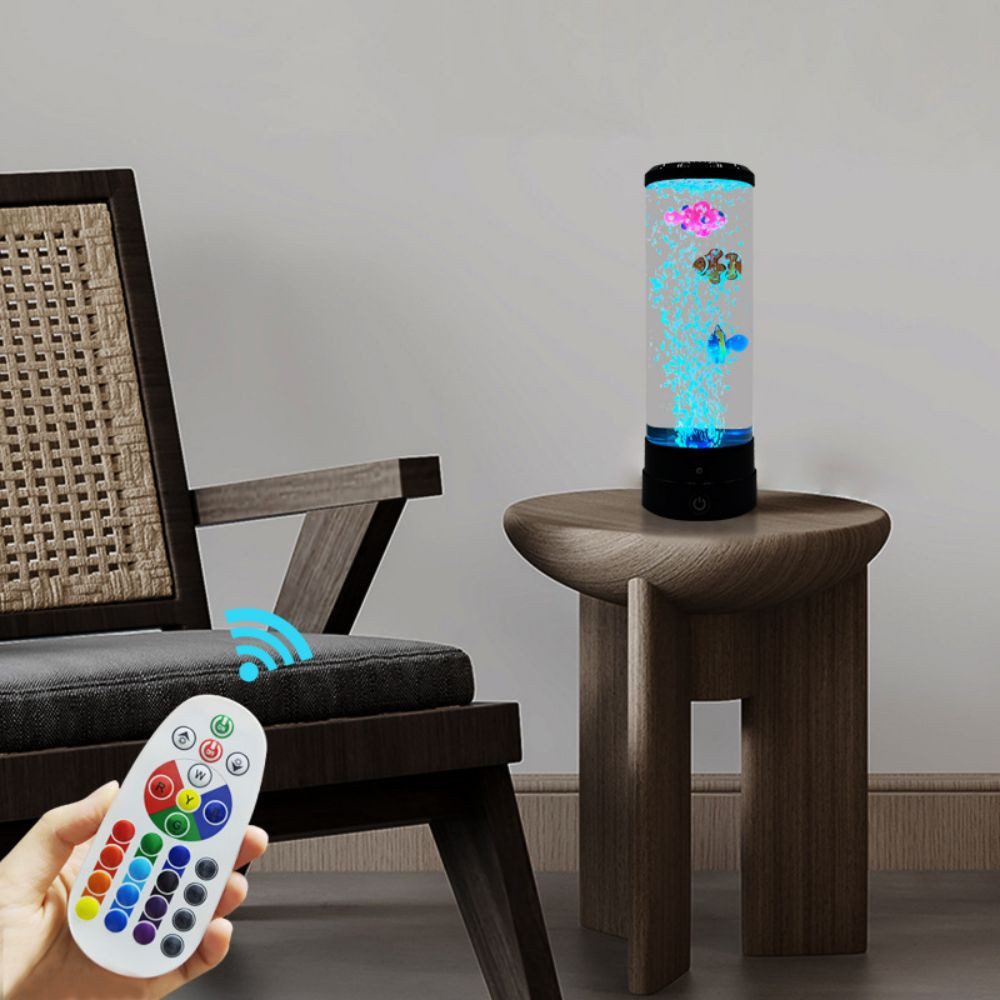 QUBEBU Tischleuchte LED Bubble Fischlampe Fantasie-Fisch, günstig online kaufen