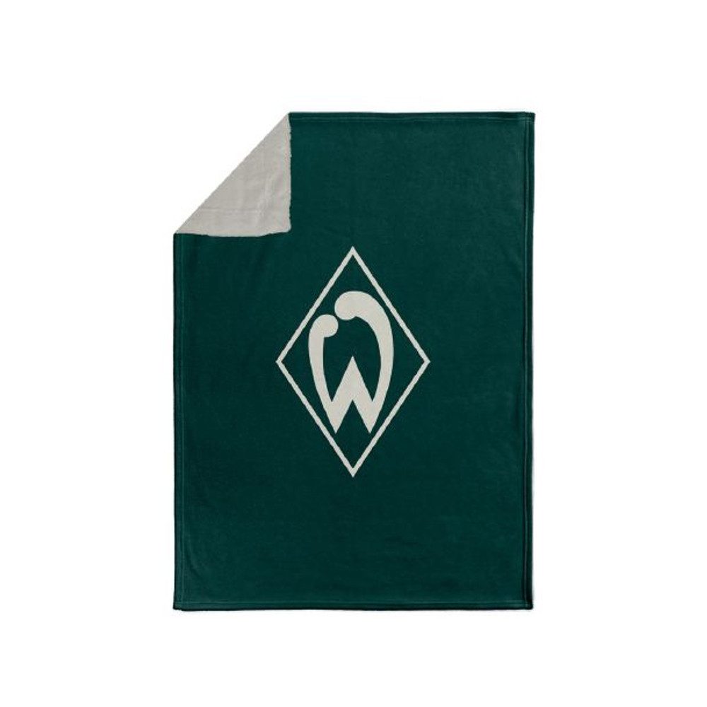 Werder Bremen Tagesdecke SV Werder Bremen Kuscheldecke Raute